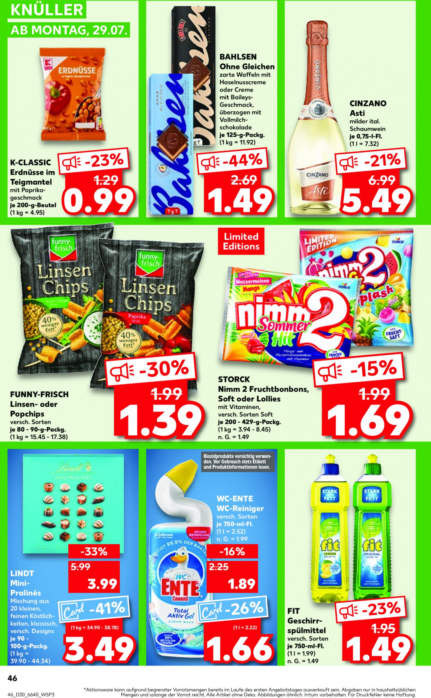 kaufland - Flyer Kaufland aktuell 25.07. - 31.07. - page: 46