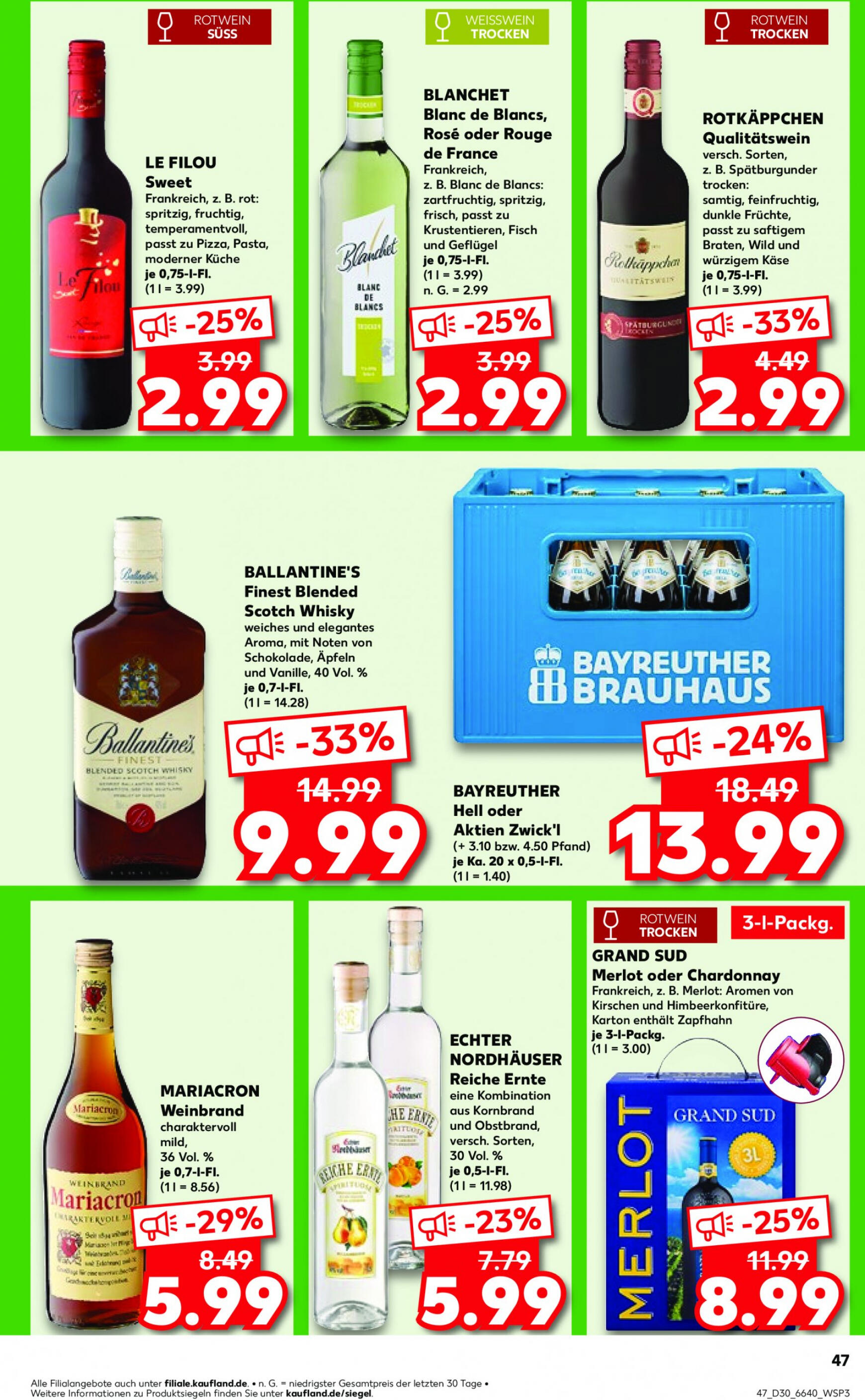 kaufland - Flyer Kaufland aktuell 25.07. - 31.07. - page: 47