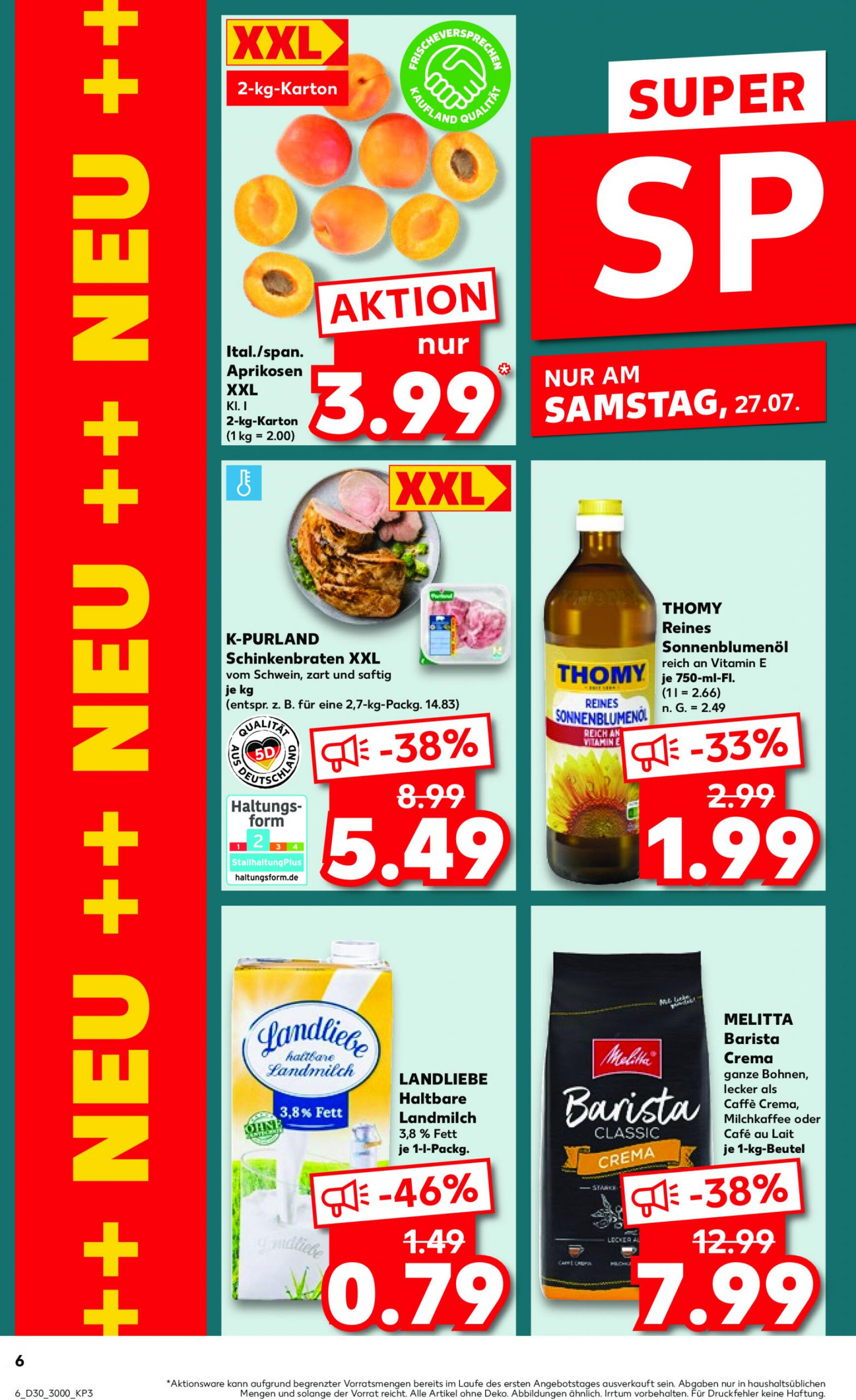 kaufland - Flyer Kaufland aktuell 25.07. - 31.07. - page: 6