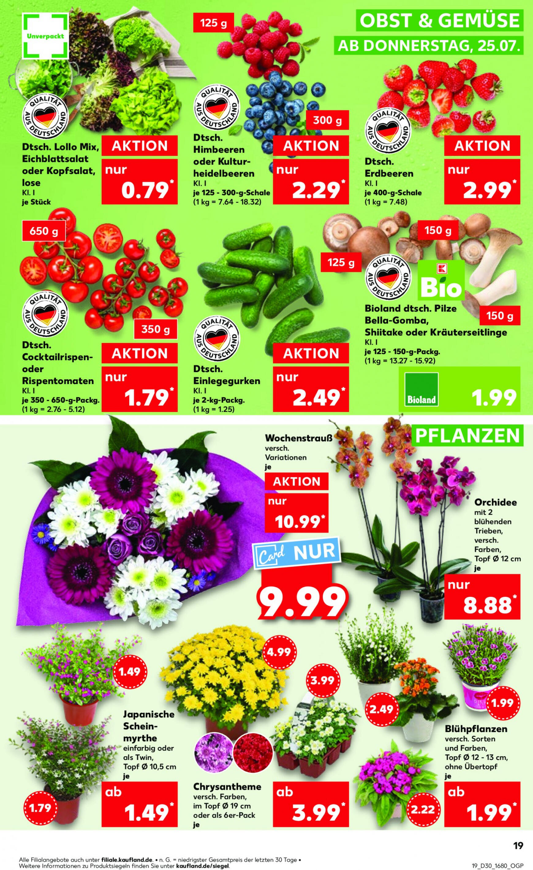 kaufland - Flyer Kaufland aktuell 25.07. - 31.07. - page: 19