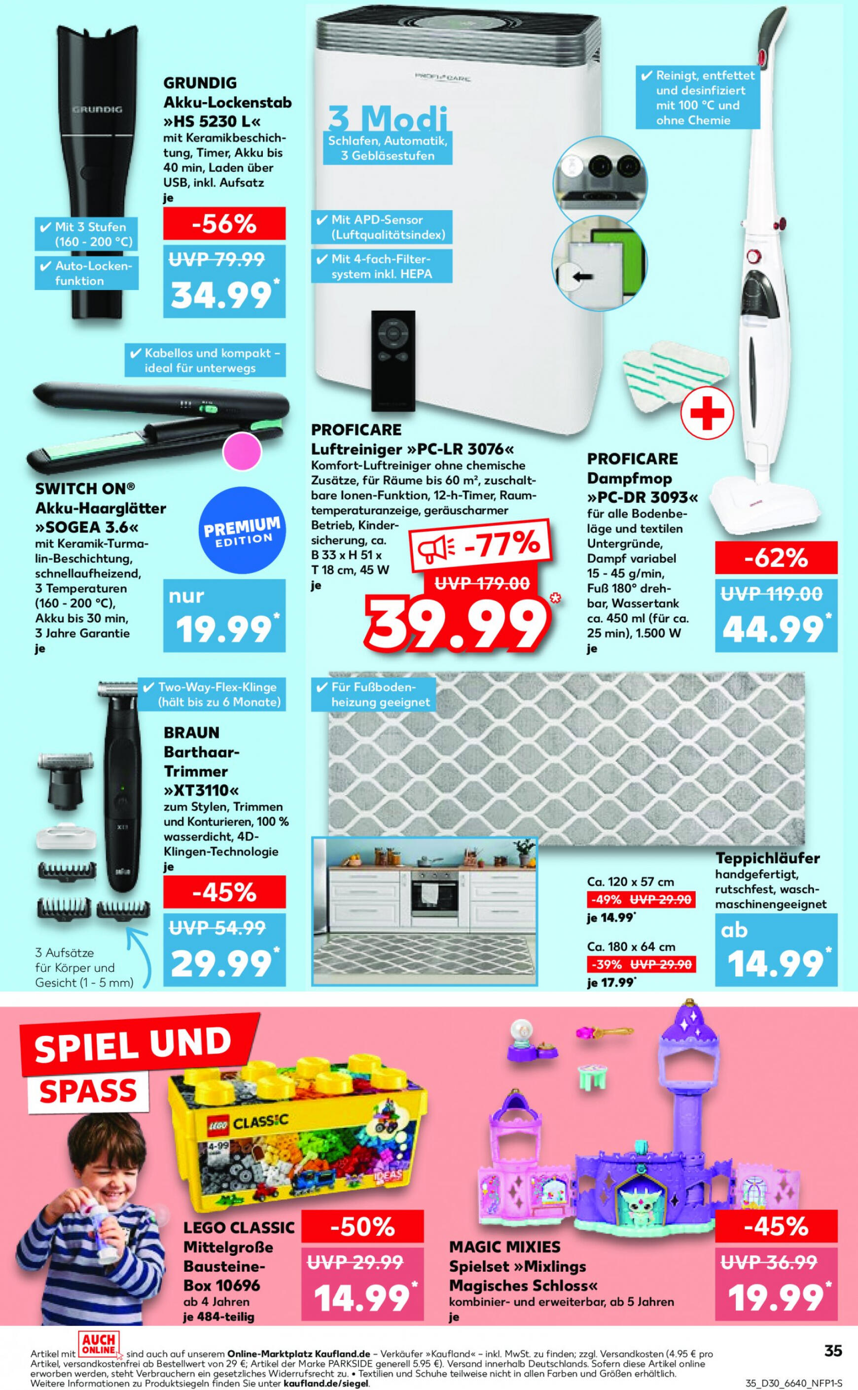 kaufland - Flyer Kaufland aktuell 25.07. - 31.07. - page: 35