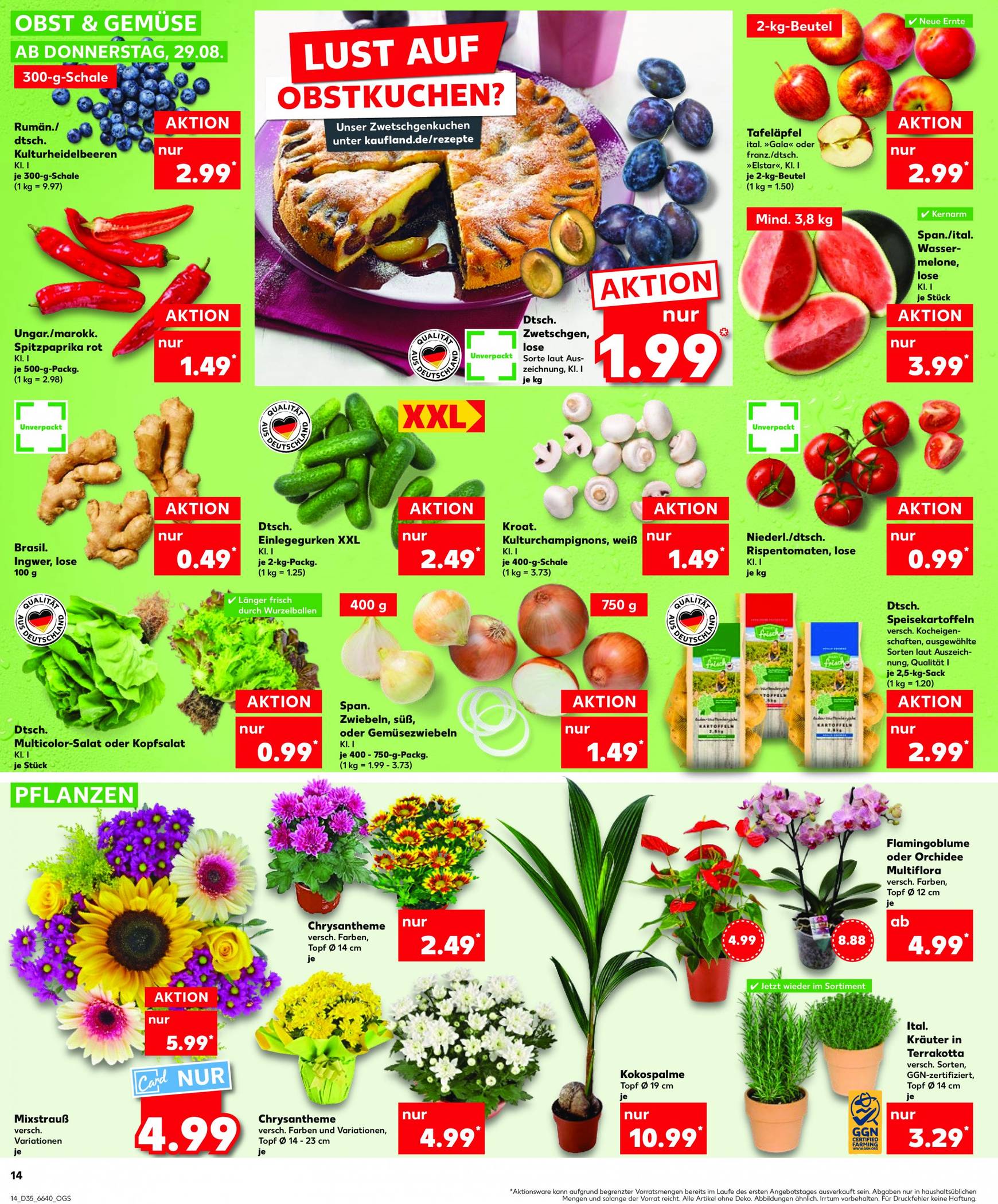 kaufland - Kaufland-Prospekt gültig ab 29.08. - 04.09. - page: 14