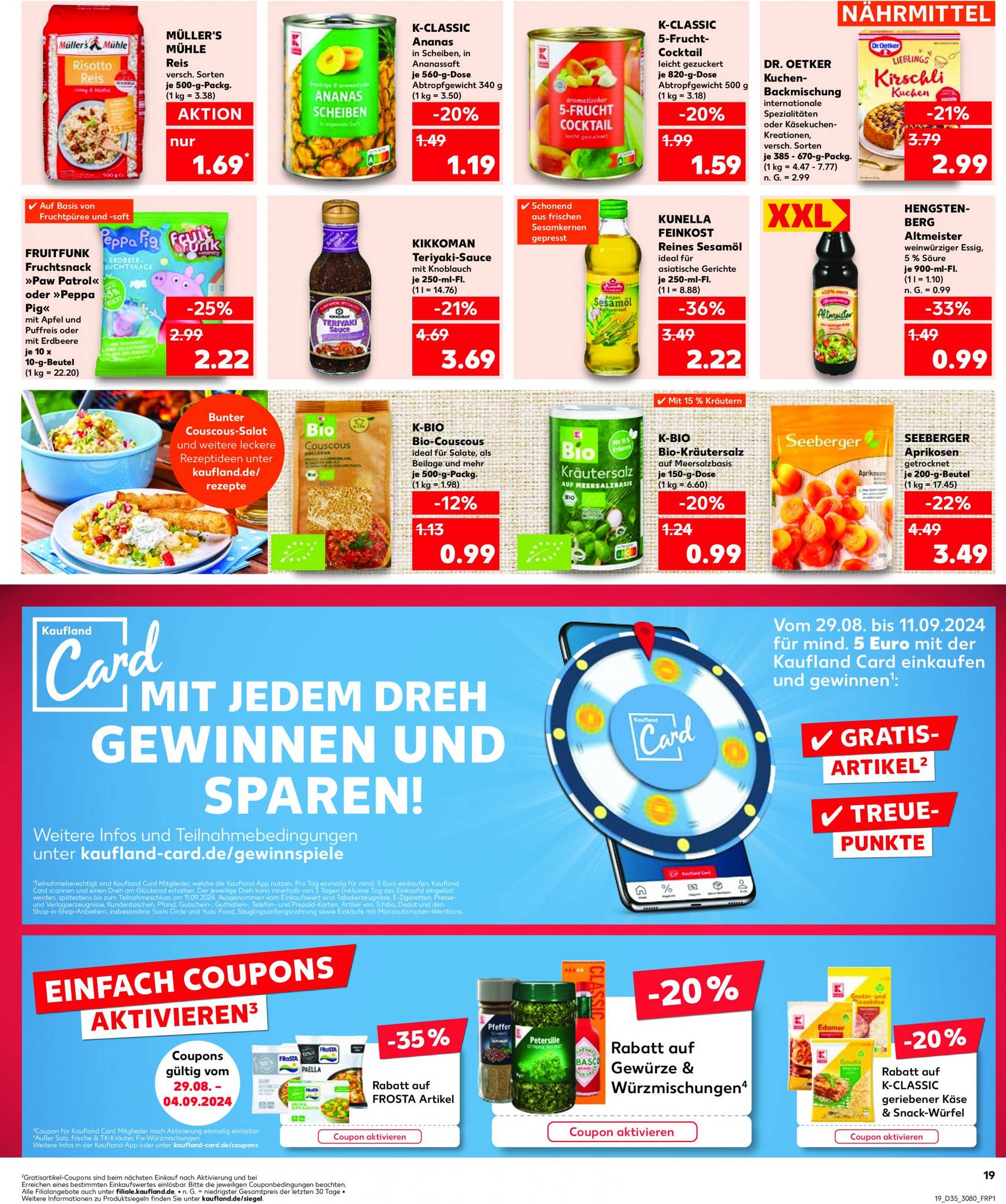 kaufland - Kaufland-Prospekt gültig ab 29.08. - 04.09. - page: 19