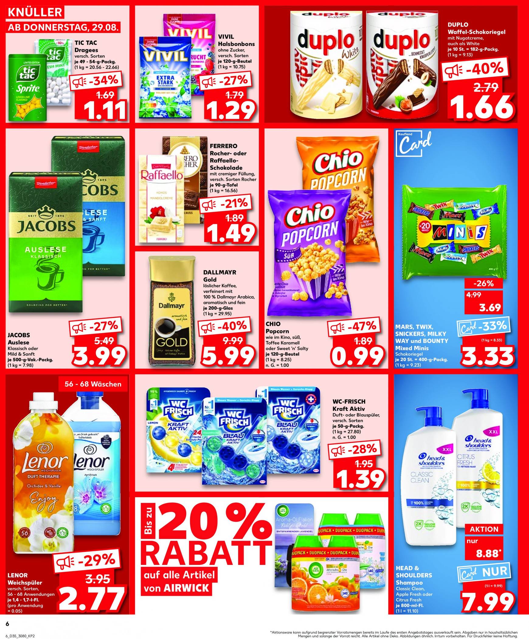 kaufland - Kaufland-Prospekt gültig ab 29.08. - 04.09. - page: 6