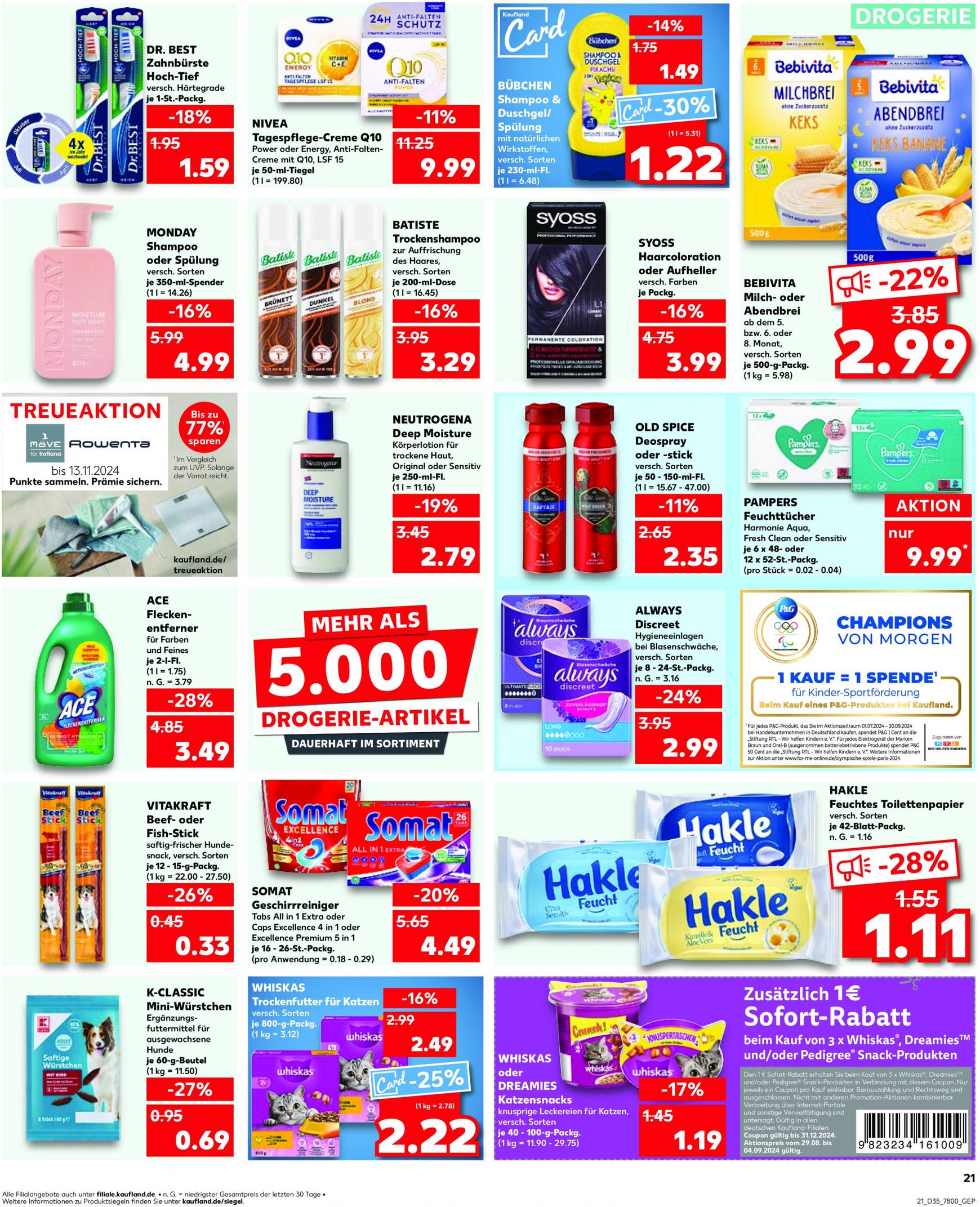 kaufland - Kaufland-Prospekt gültig ab 29.08. - 04.09. - page: 21