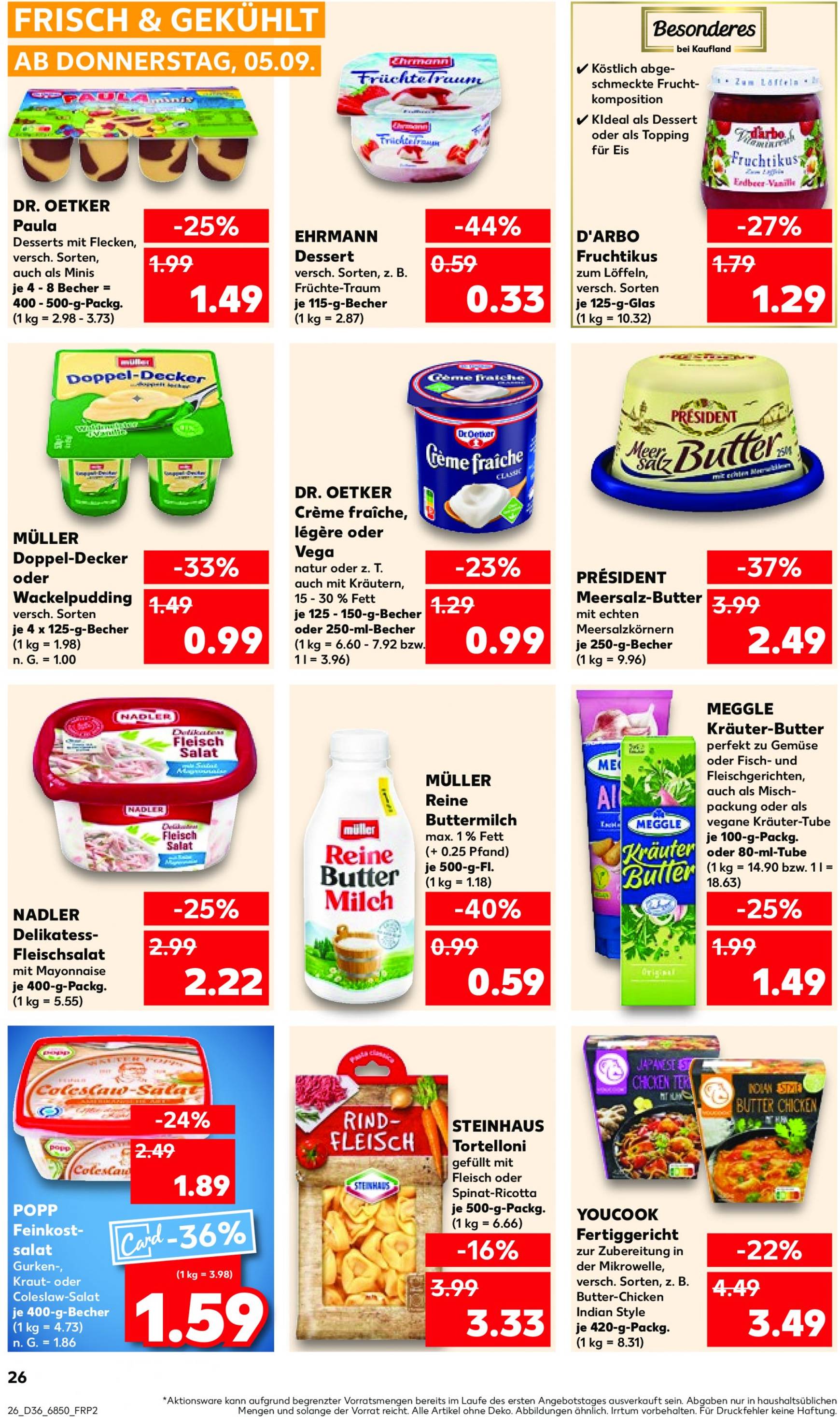 kaufland - Kaufland-Prospekt gültig ab 05.09. - 11.09. - page: 26