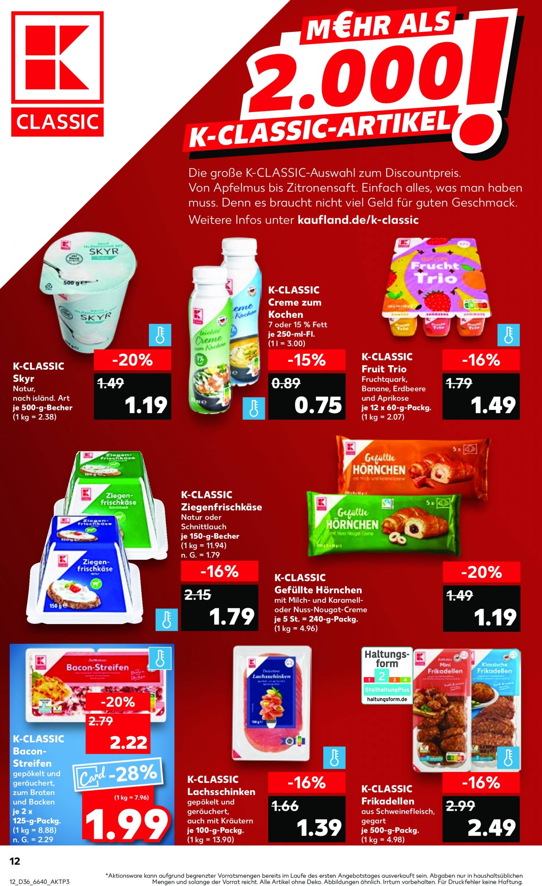 kaufland - Kaufland-Prospekt gültig ab 05.09. - 11.09. - page: 12