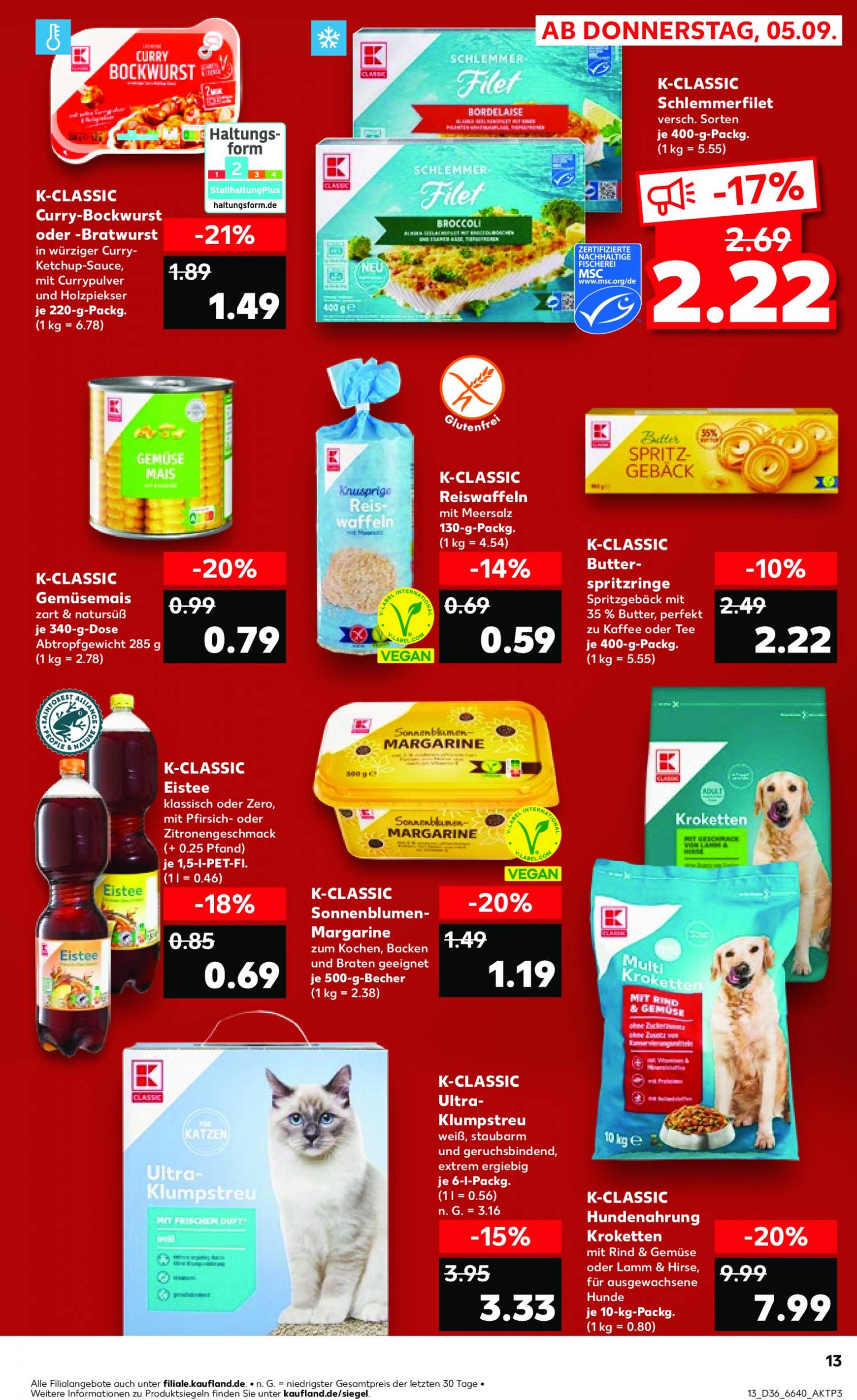 kaufland - Kaufland-Prospekt gültig ab 05.09. - 11.09. - page: 13