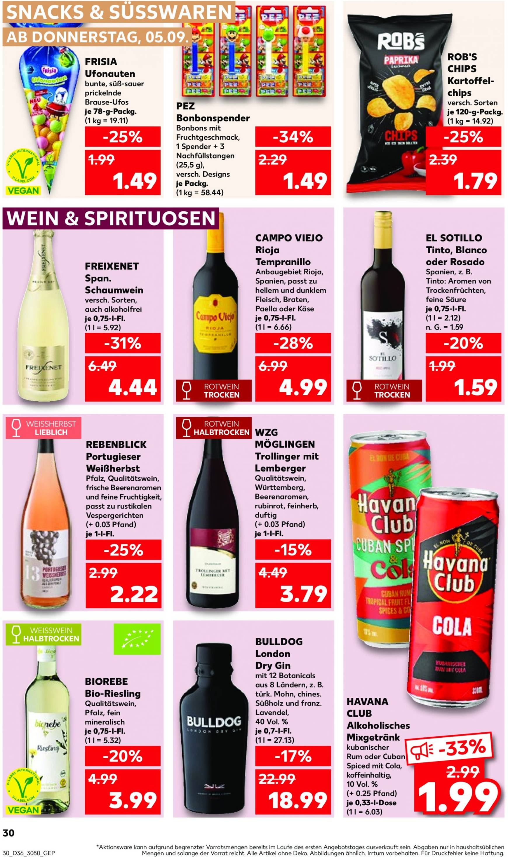 kaufland - Kaufland-Prospekt gültig ab 05.09. - 11.09. - page: 30