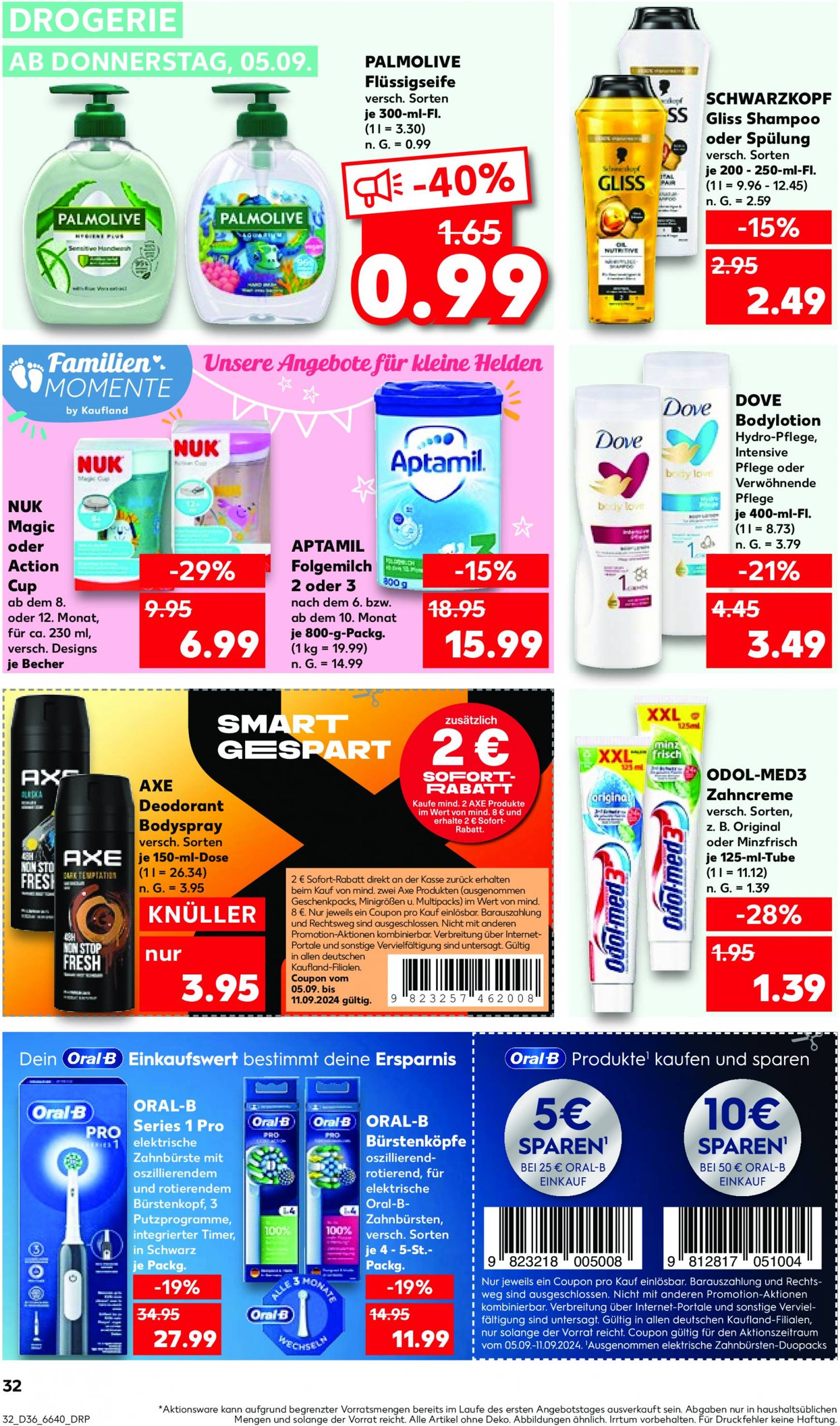 kaufland - Kaufland-Prospekt gültig ab 05.09. - 11.09. - page: 32