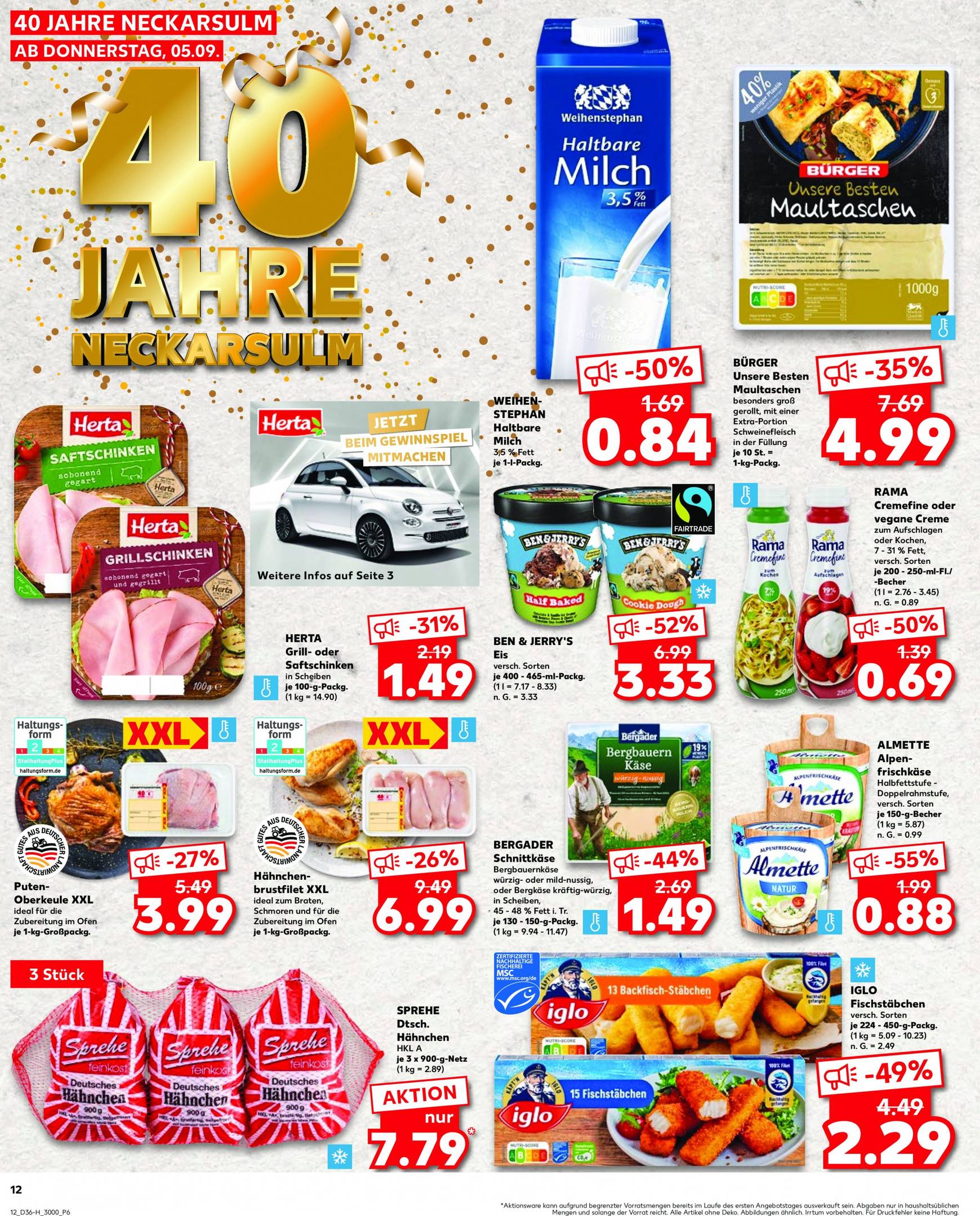 kaufland - Kaufland - Neckarsulm-Prospekt gültig ab 05.09. - 11.09. - page: 12