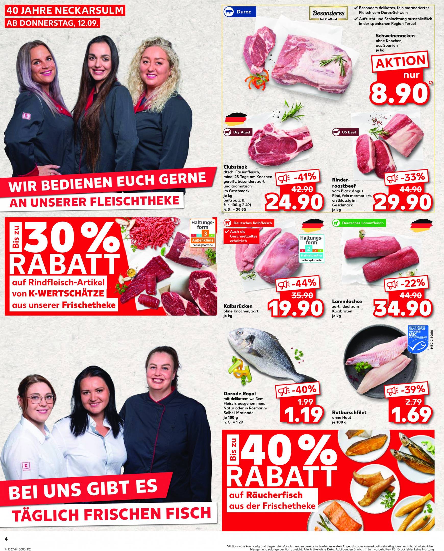 kaufland - Kaufland - Neckarsulm-Prospekt gültig ab 12.09. - 18.09. - page: 4