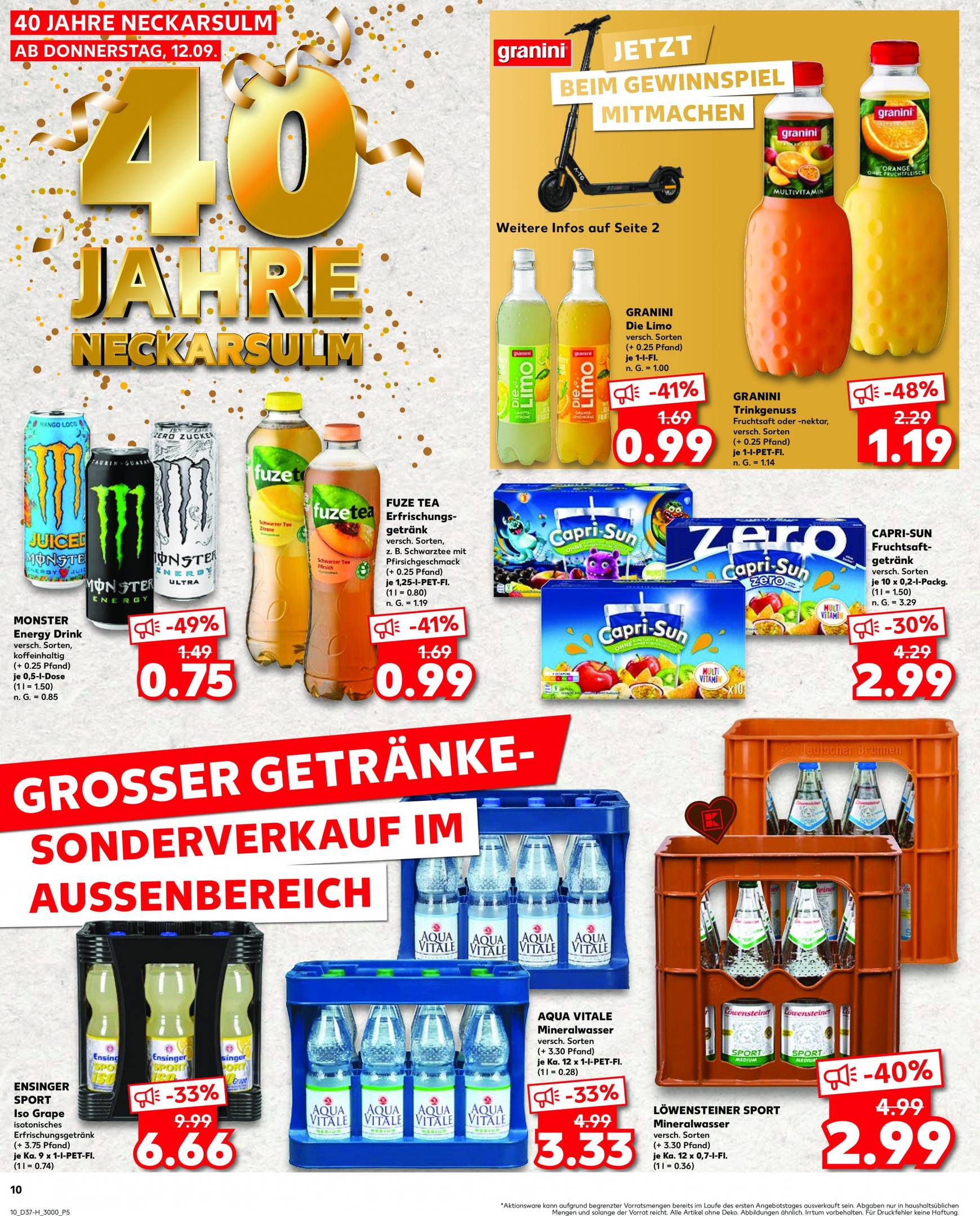 kaufland - Kaufland - Neckarsulm-Prospekt gültig ab 12.09. - 18.09. - page: 10