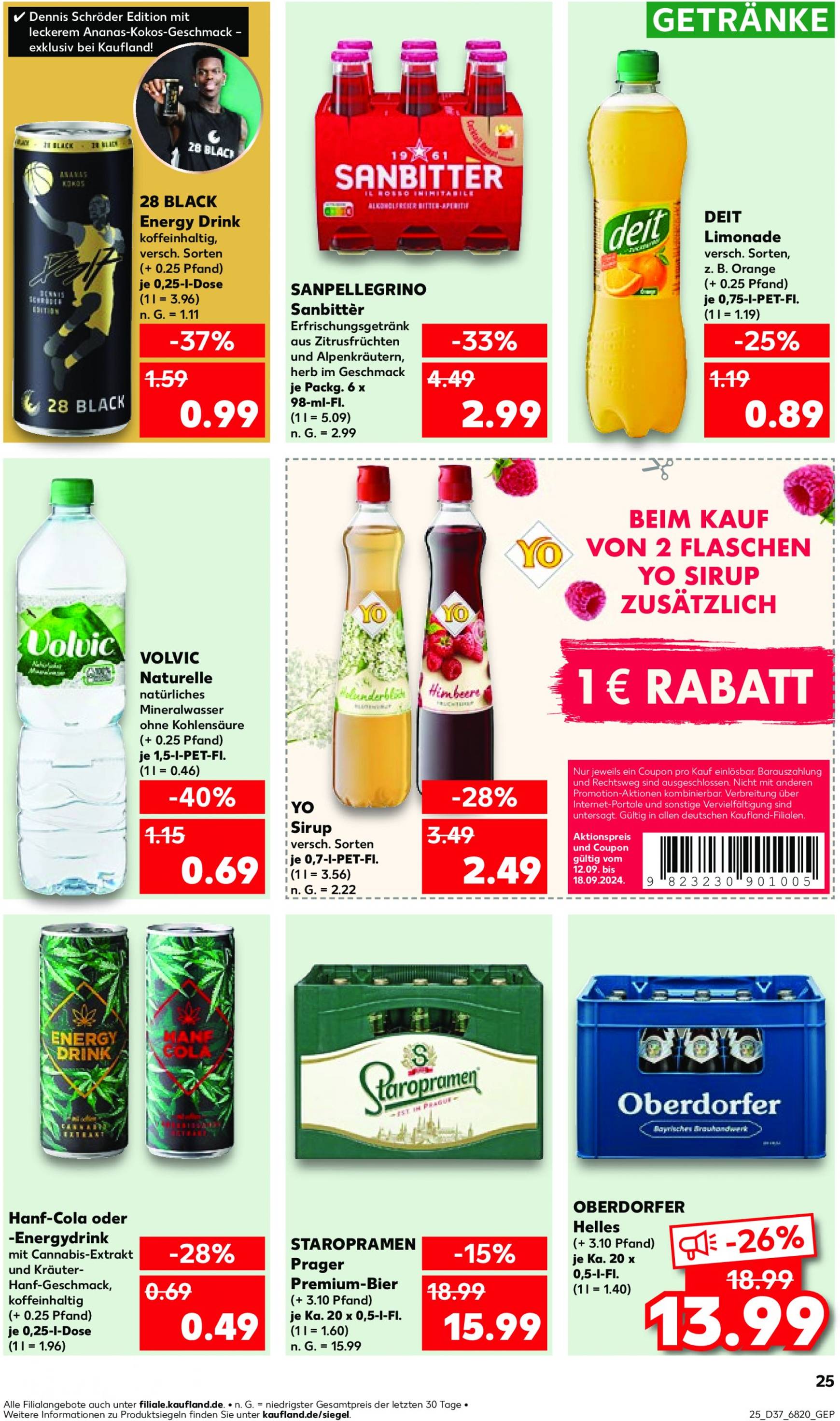 kaufland - Kaufland-Prospekt gültig ab 12.09. - 18.09. - page: 25