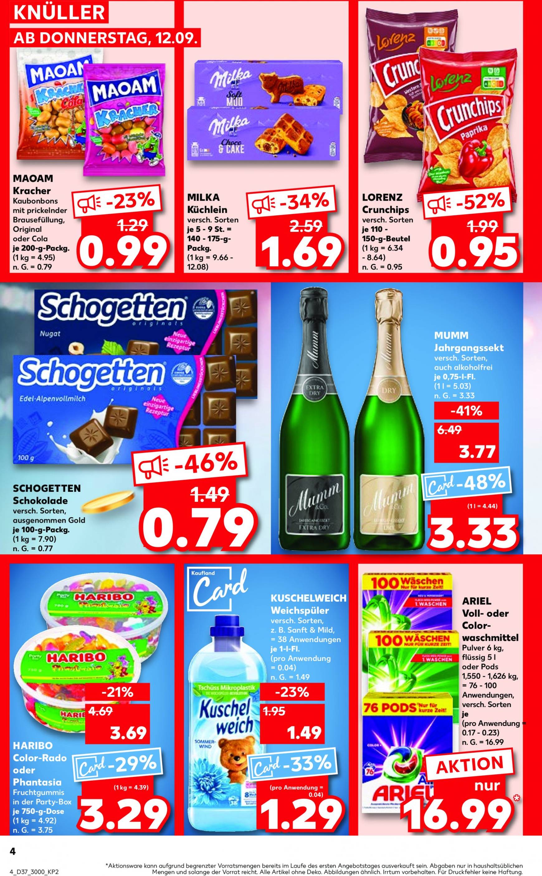 kaufland - Kaufland-Prospekt gültig ab 12.09. - 18.09. - page: 4