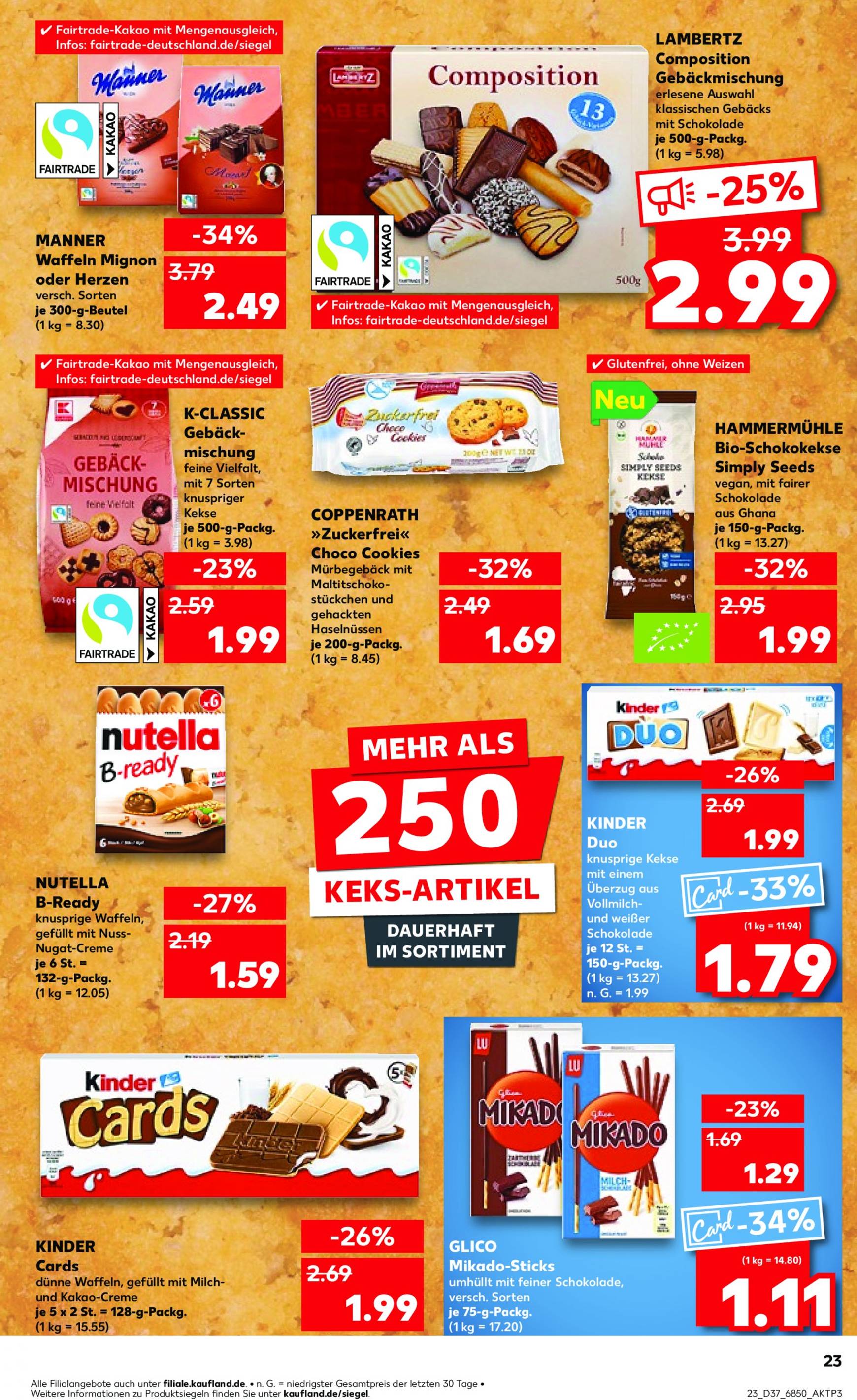 kaufland - Kaufland-Prospekt gültig ab 12.09. - 18.09. - page: 23