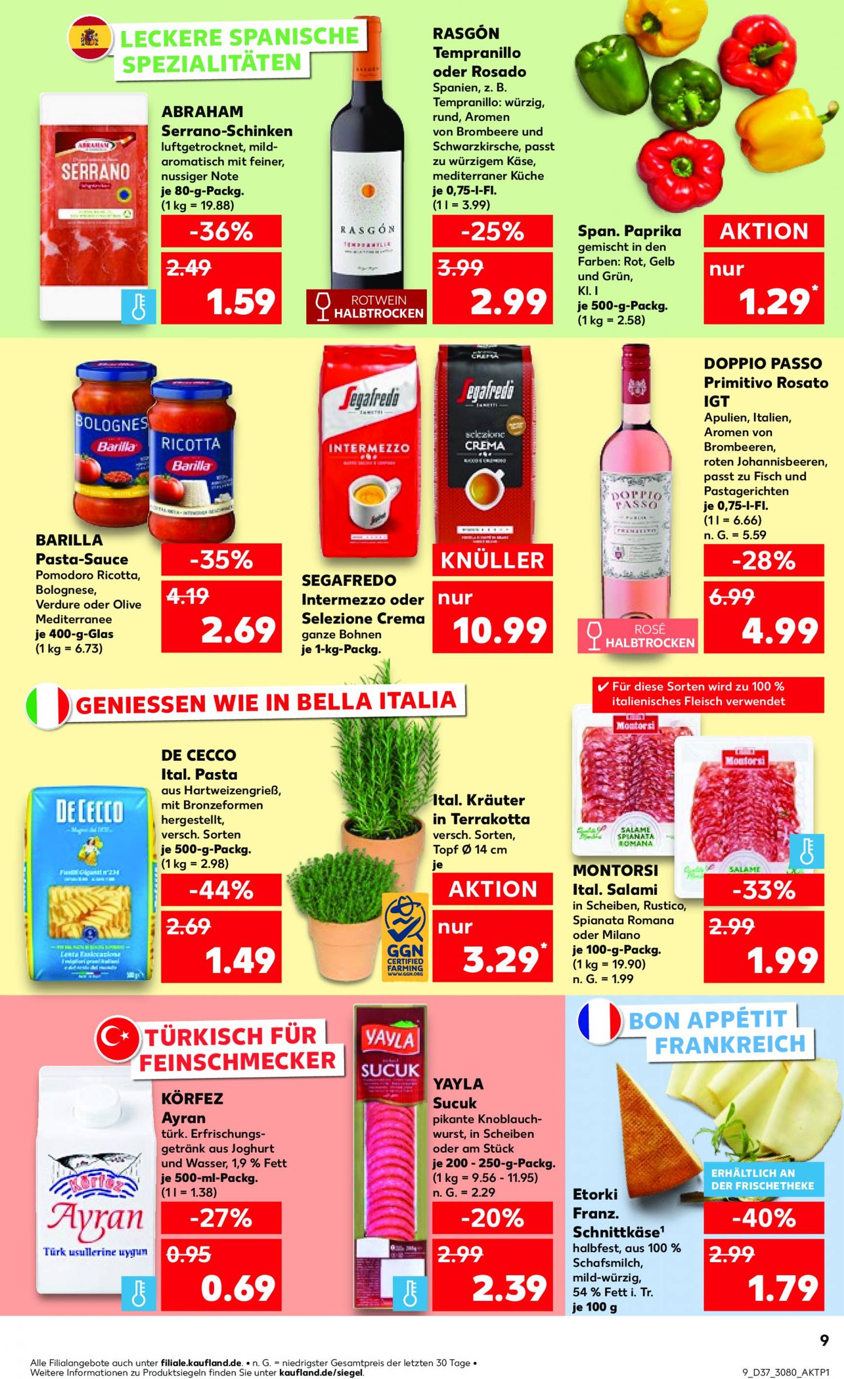 kaufland - Kaufland-Prospekt gültig ab 12.09. - 18.09. - page: 9