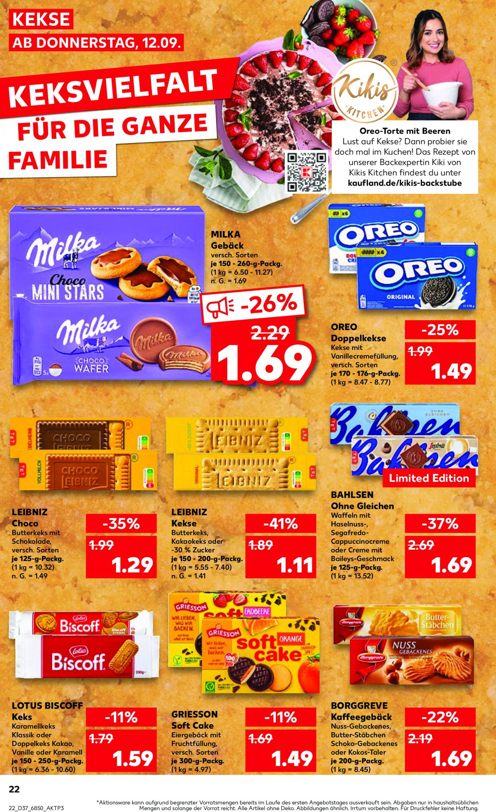 kaufland - Kaufland-Prospekt gültig ab 12.09. - 18.09. - page: 22