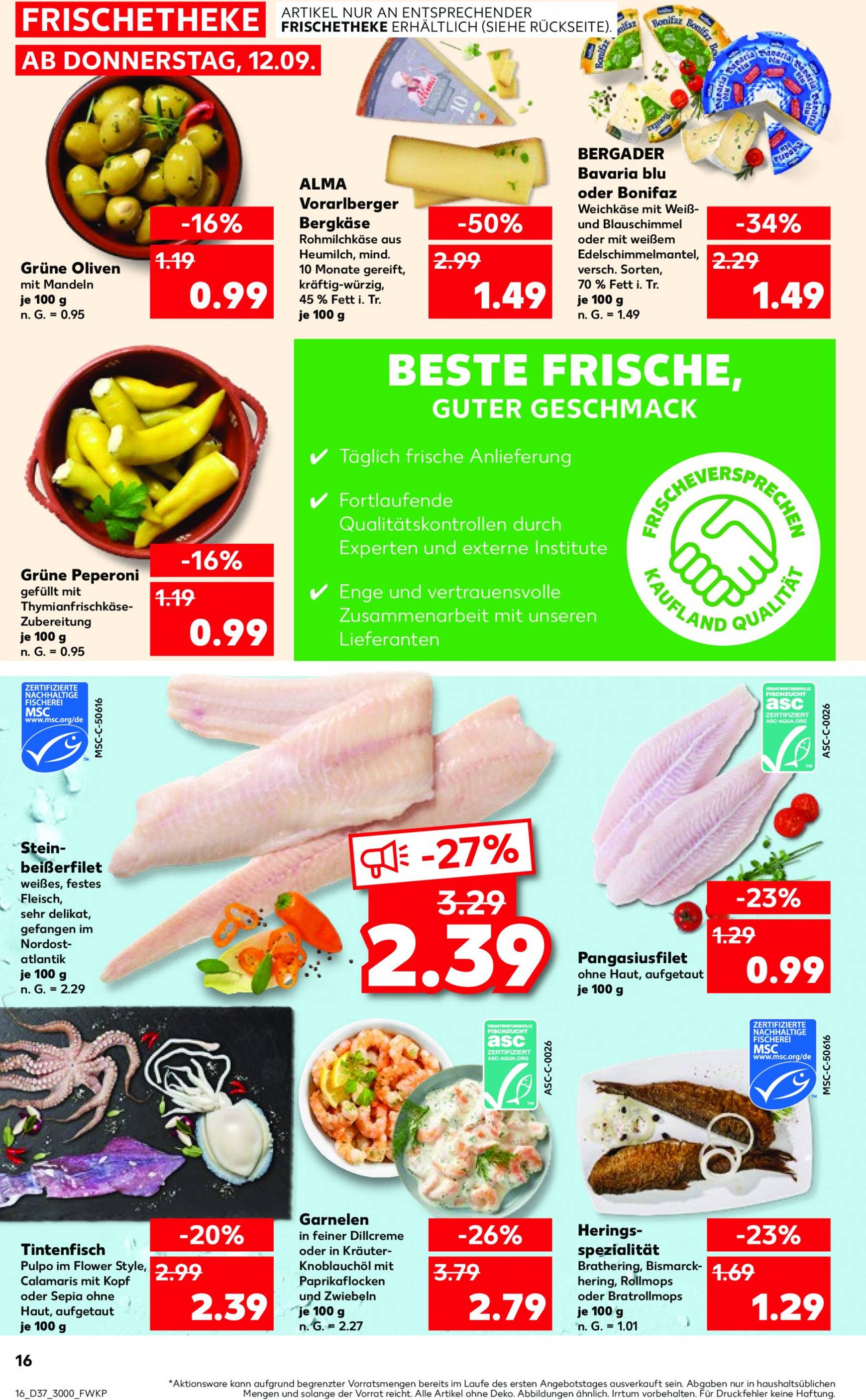 kaufland - Kaufland-Prospekt gültig ab 12.09. - 18.09. - page: 16