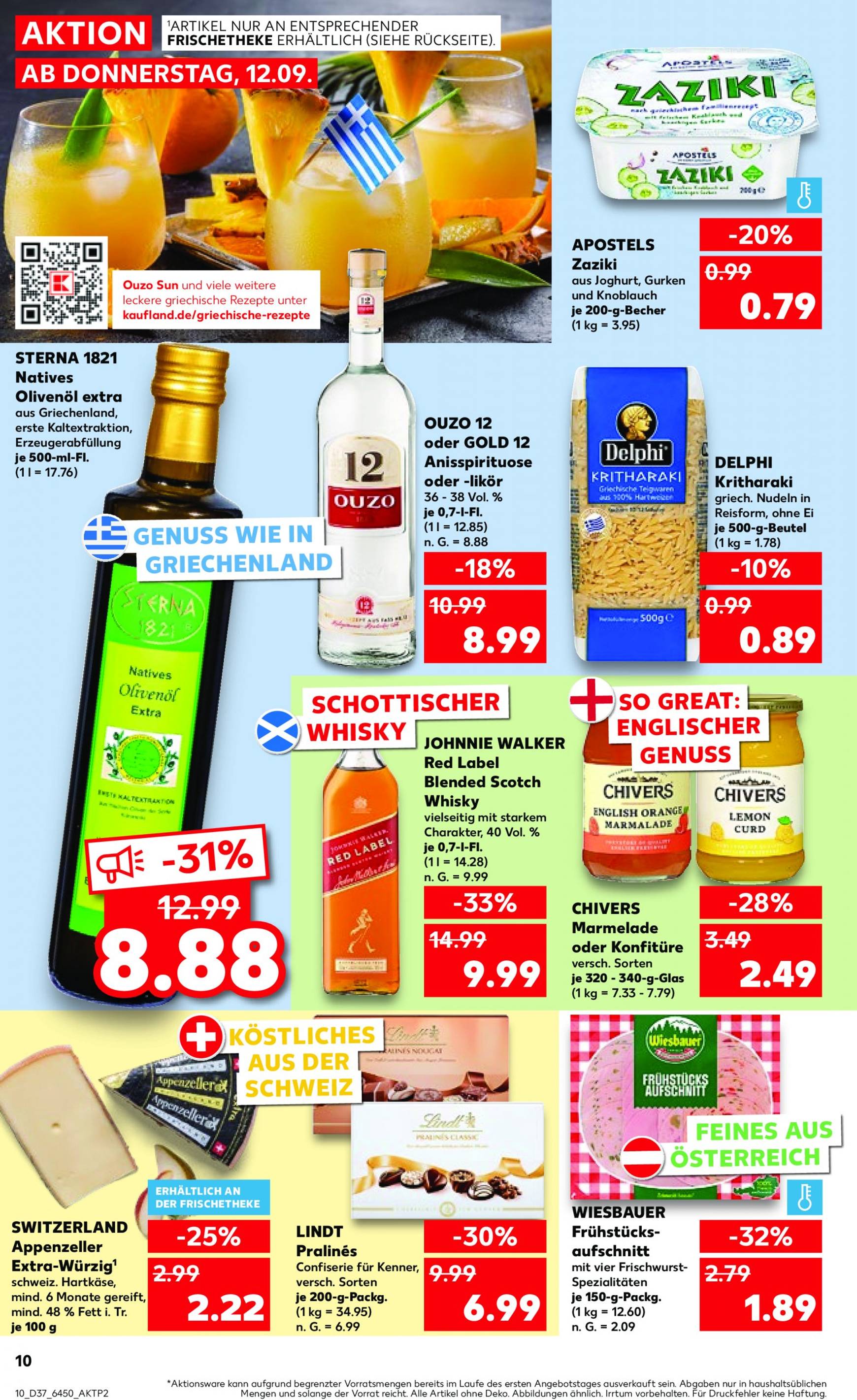 kaufland - Kaufland-Prospekt gültig ab 12.09. - 18.09. - page: 10