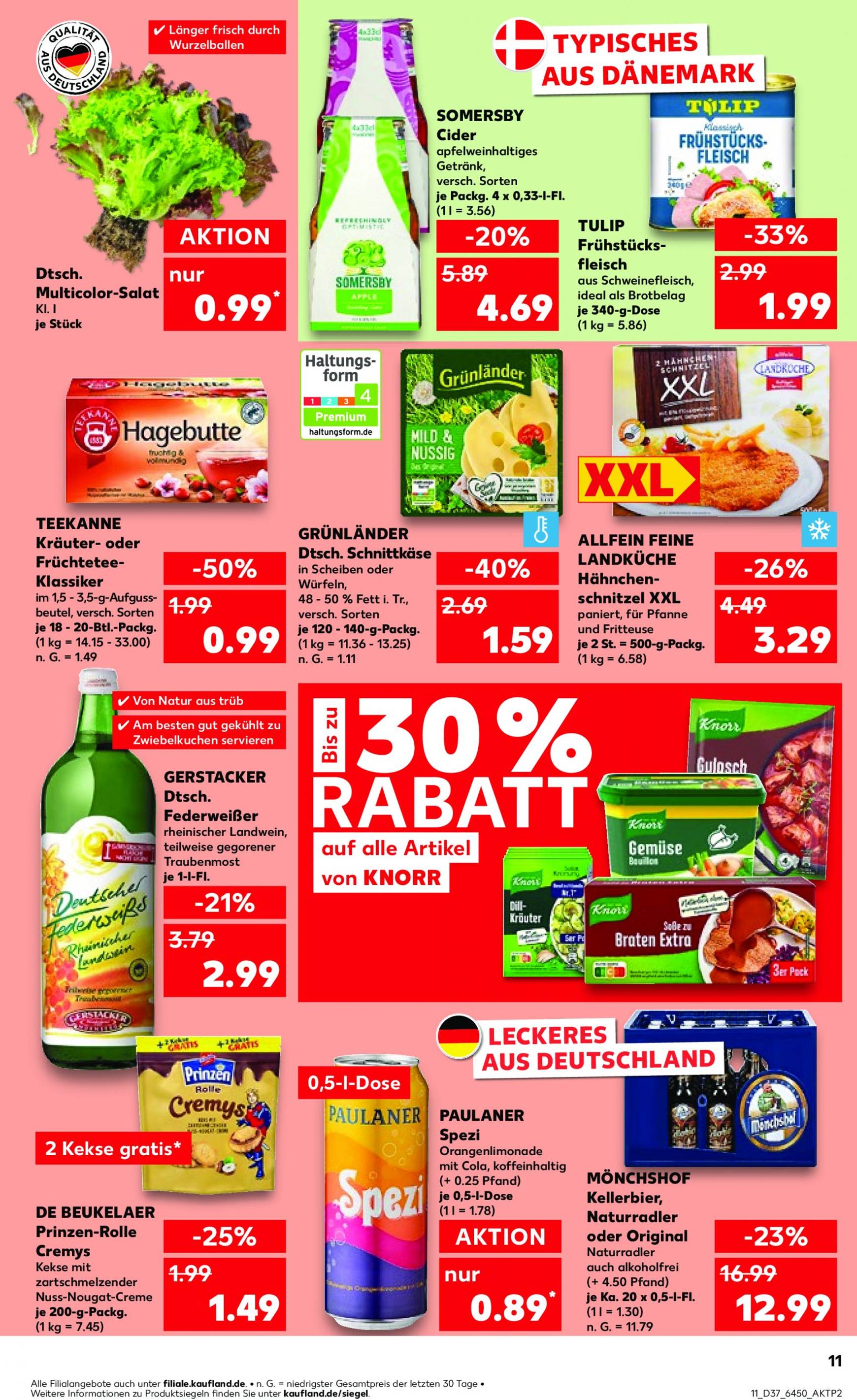 kaufland - Kaufland-Prospekt gültig ab 12.09. - 18.09. - page: 11