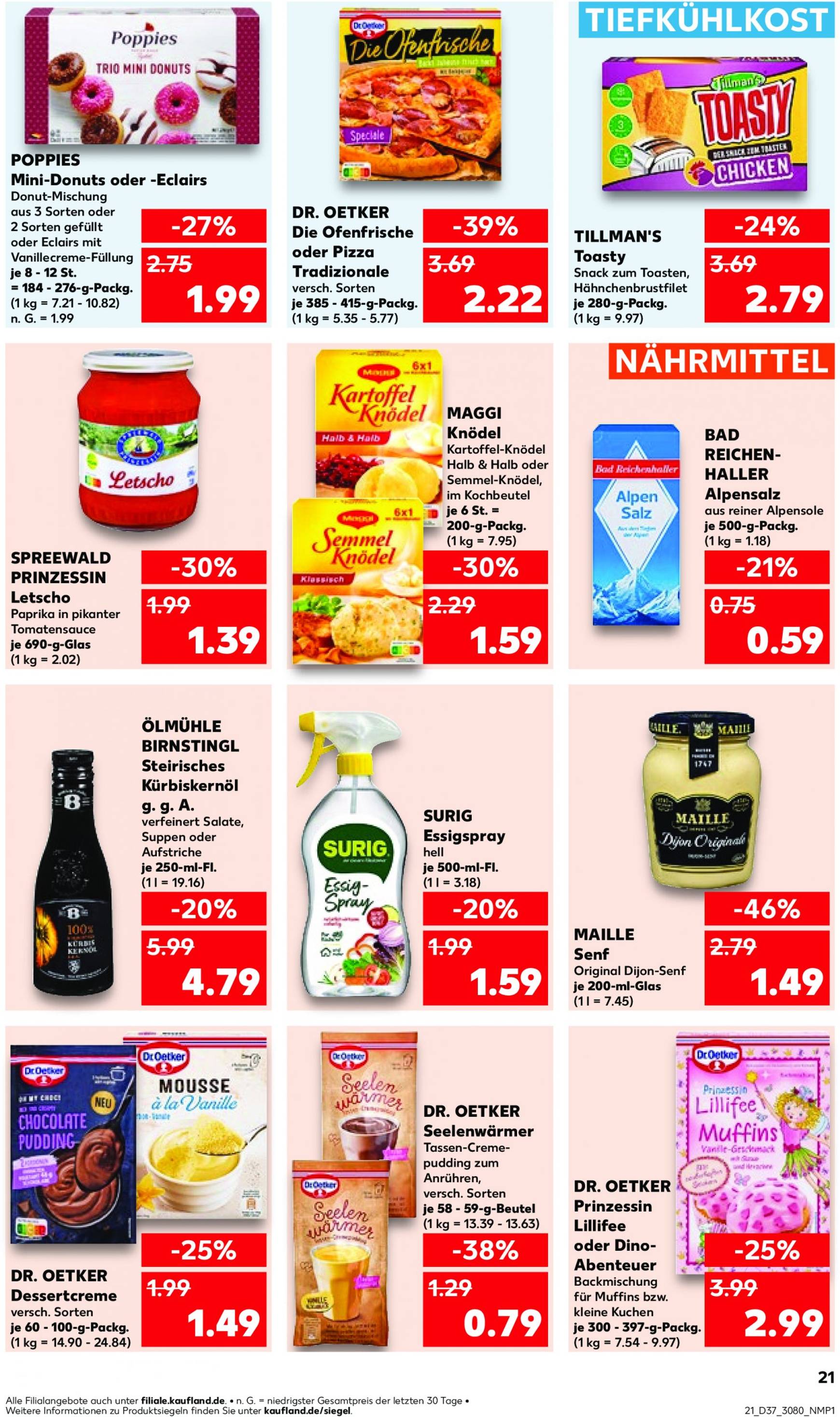 kaufland - Kaufland-Prospekt gültig ab 12.09. - 18.09. - page: 21