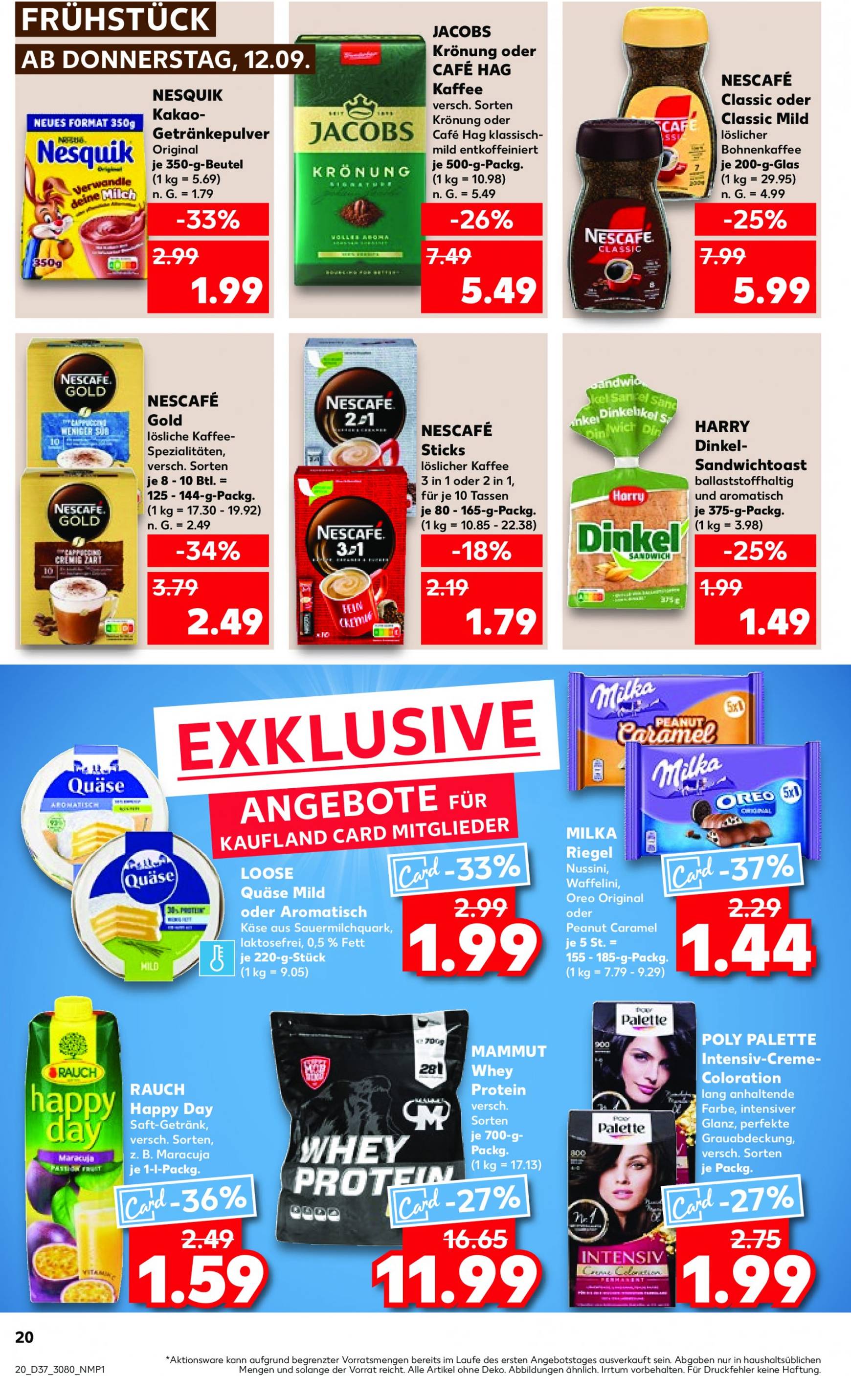 kaufland - Kaufland-Prospekt gültig ab 12.09. - 18.09. - page: 20