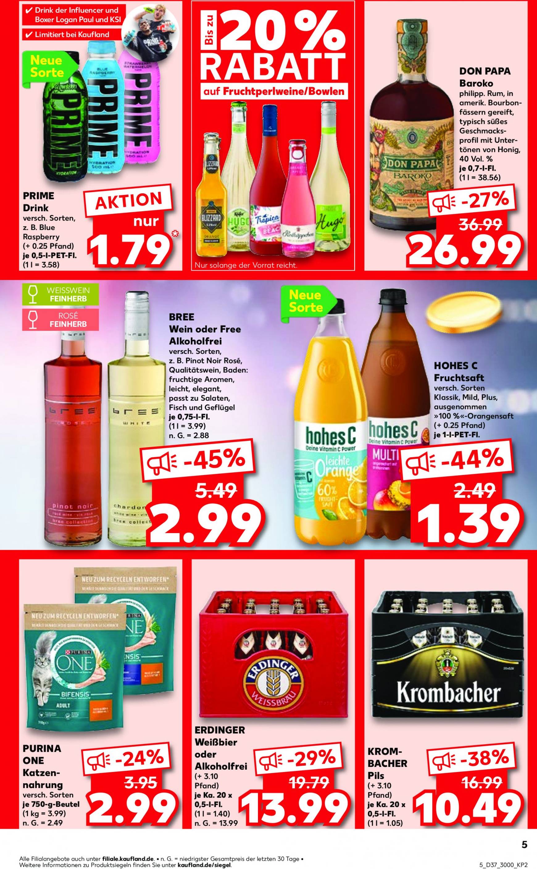 kaufland - Kaufland-Prospekt gültig ab 12.09. - 18.09. - page: 5