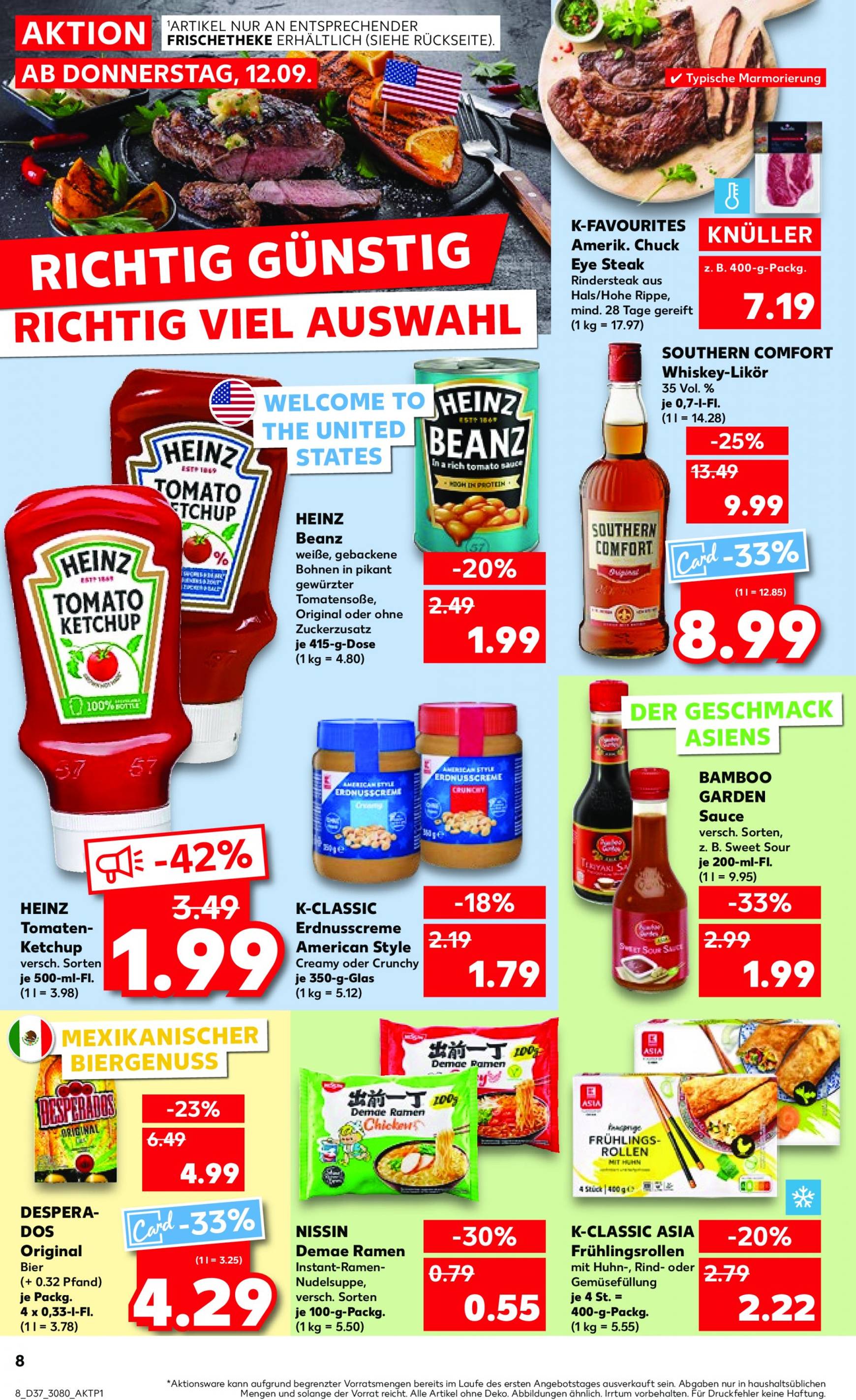 kaufland - Kaufland-Prospekt gültig ab 12.09. - 18.09. - page: 8