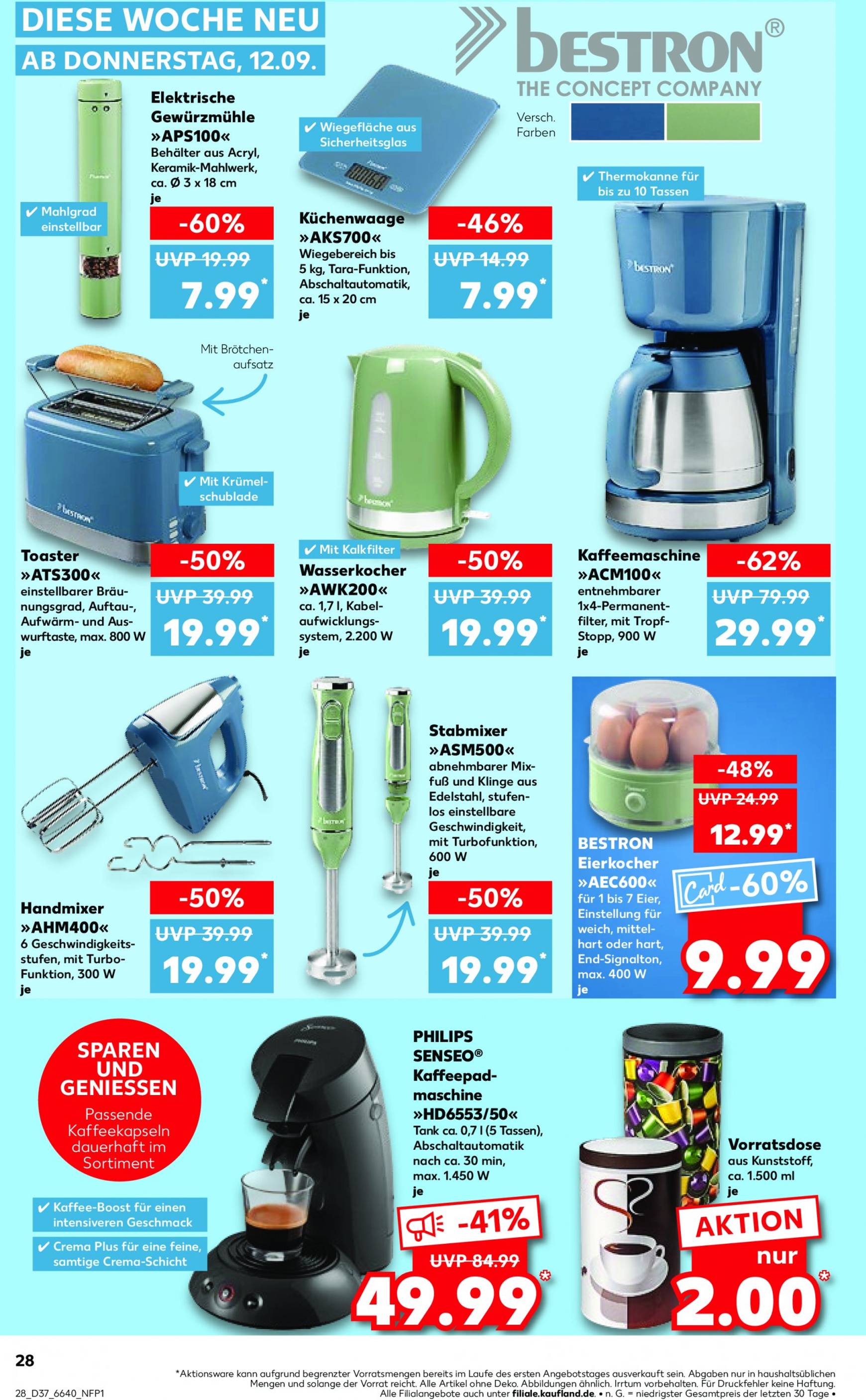 kaufland - Kaufland-Prospekt gültig ab 12.09. - 18.09. - page: 28