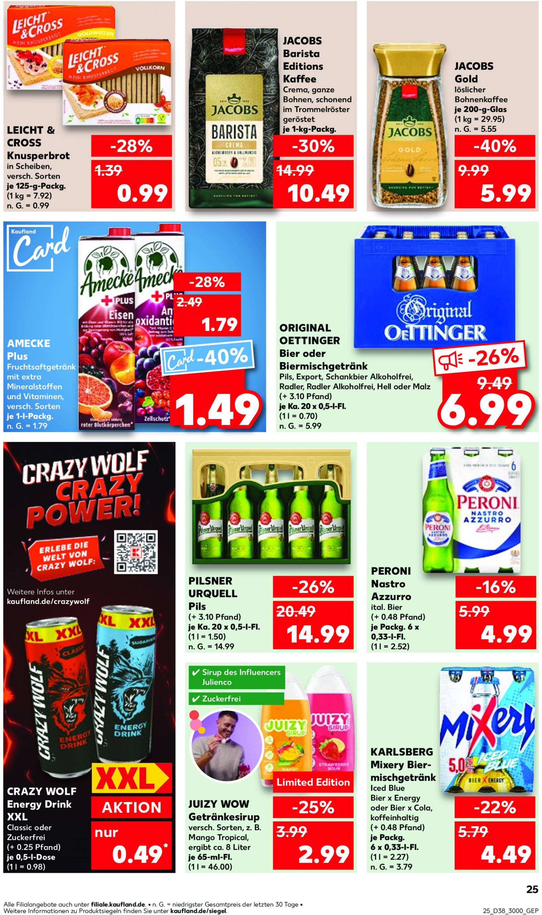 kaufland - Kaufland-Prospekt gültig ab 19.09. - 25.09. - page: 25