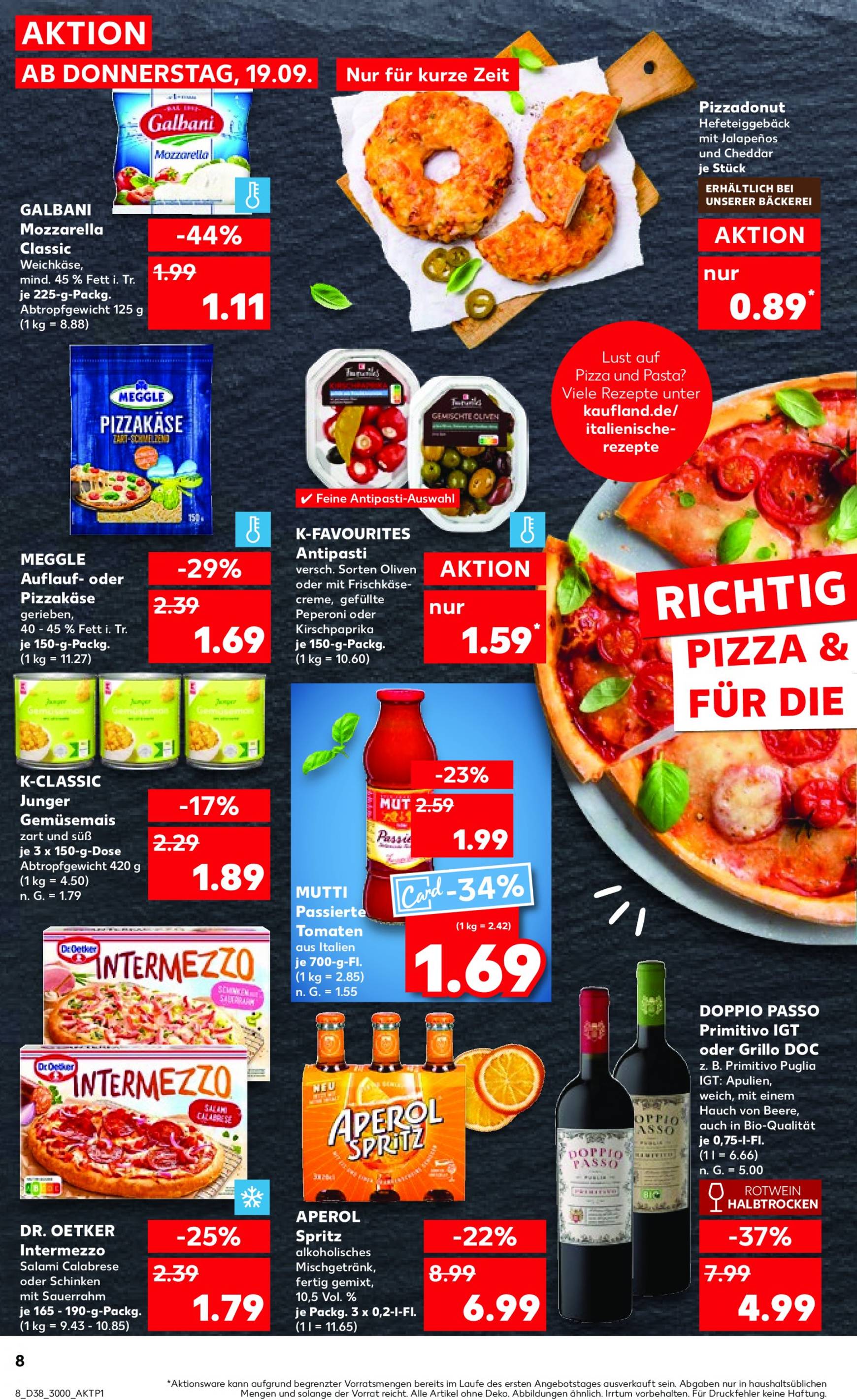 kaufland - Kaufland-Prospekt gültig ab 19.09. - 25.09. - page: 8