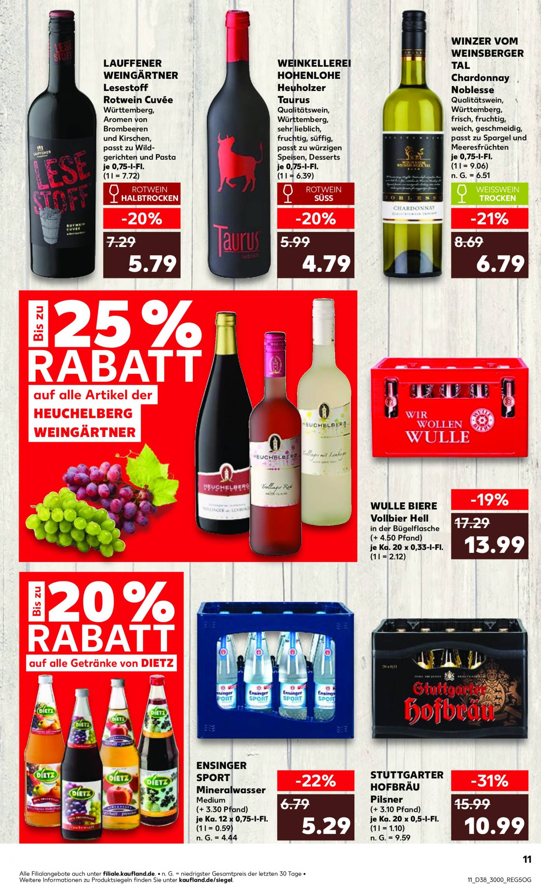 kaufland - Kaufland-Prospekt gültig ab 19.09. - 25.09. - page: 11