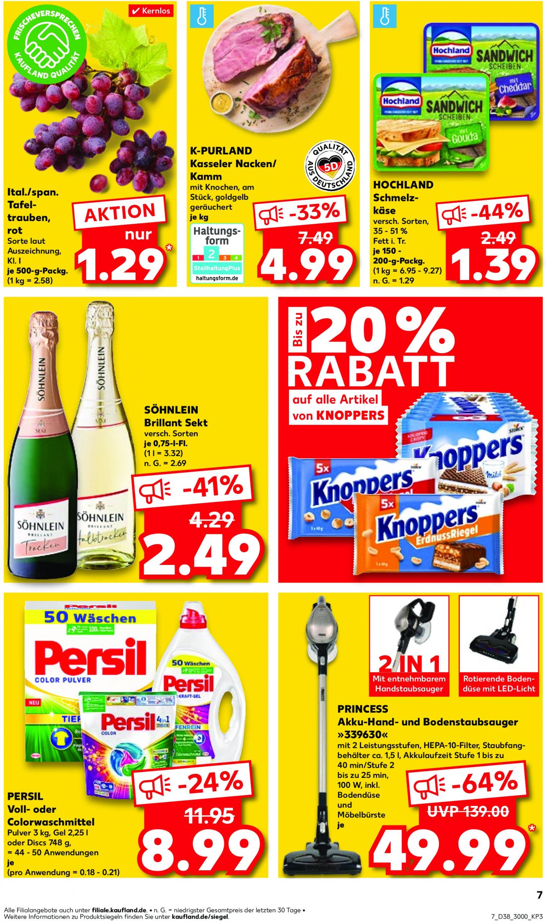 kaufland - Kaufland-Prospekt gültig ab 19.09. - 25.09. - page: 7