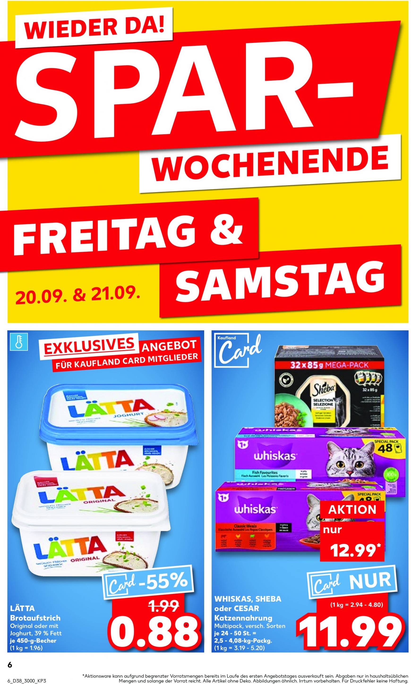 kaufland - Kaufland-Prospekt gültig ab 19.09. - 25.09. - page: 6