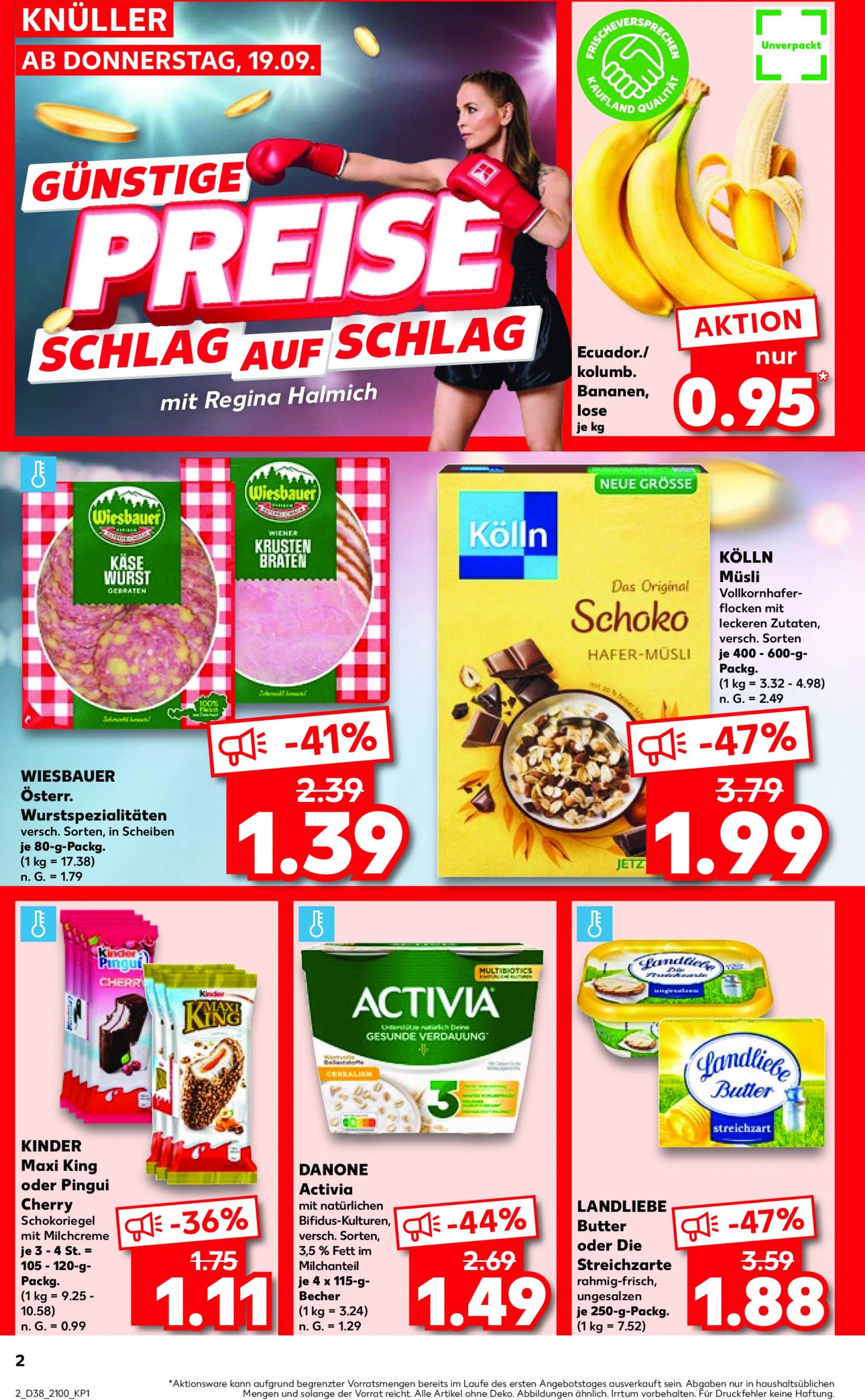 kaufland - Kaufland-Prospekt gültig ab 19.09. - 25.09. - page: 2