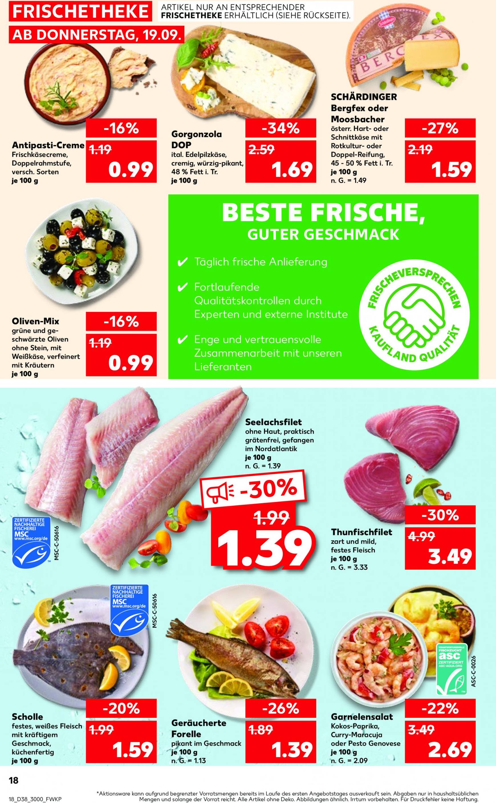 kaufland - Kaufland-Prospekt gültig ab 19.09. - 25.09. - page: 18