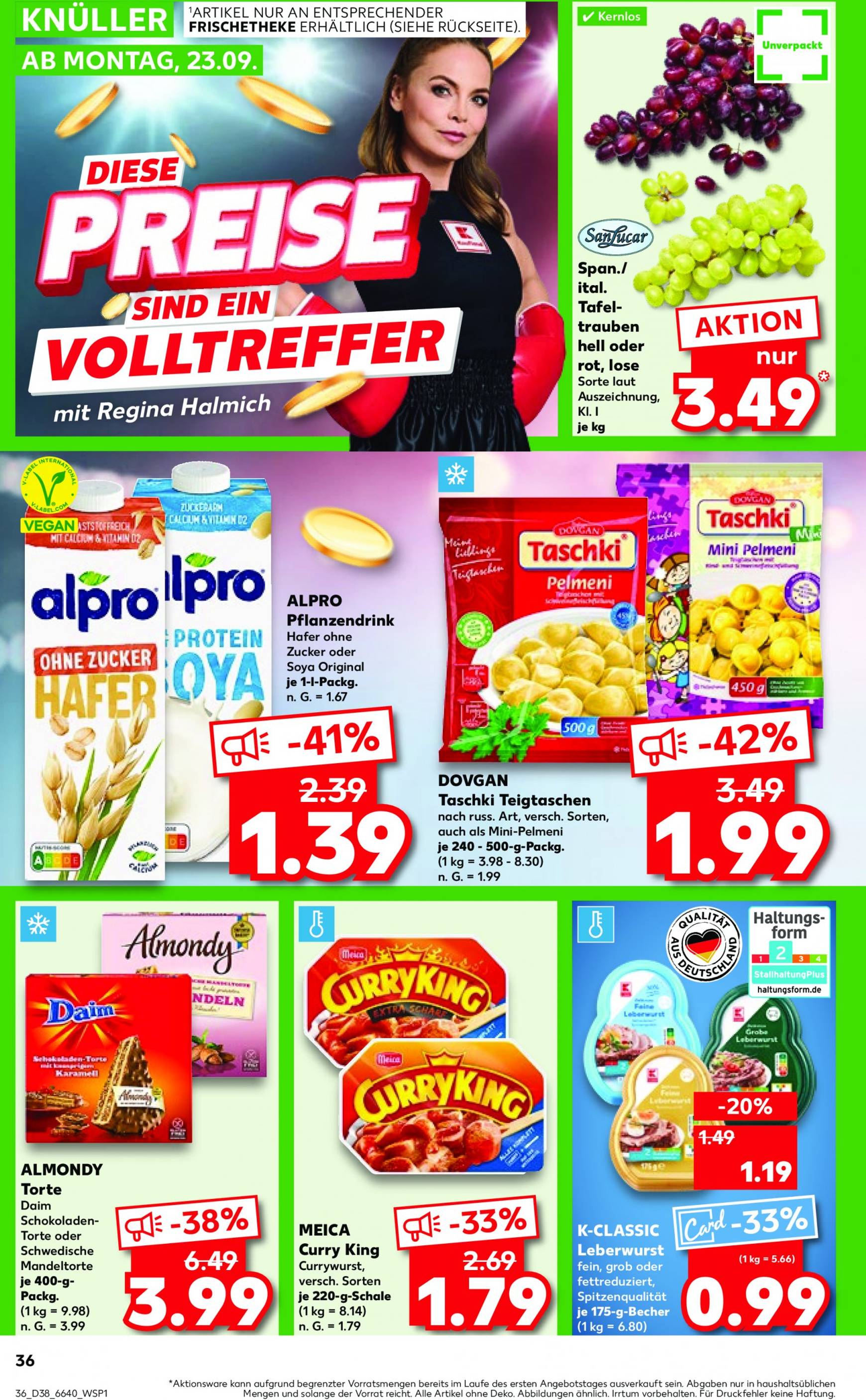 kaufland - Kaufland-Prospekt gültig ab 19.09. - 25.09. - page: 36