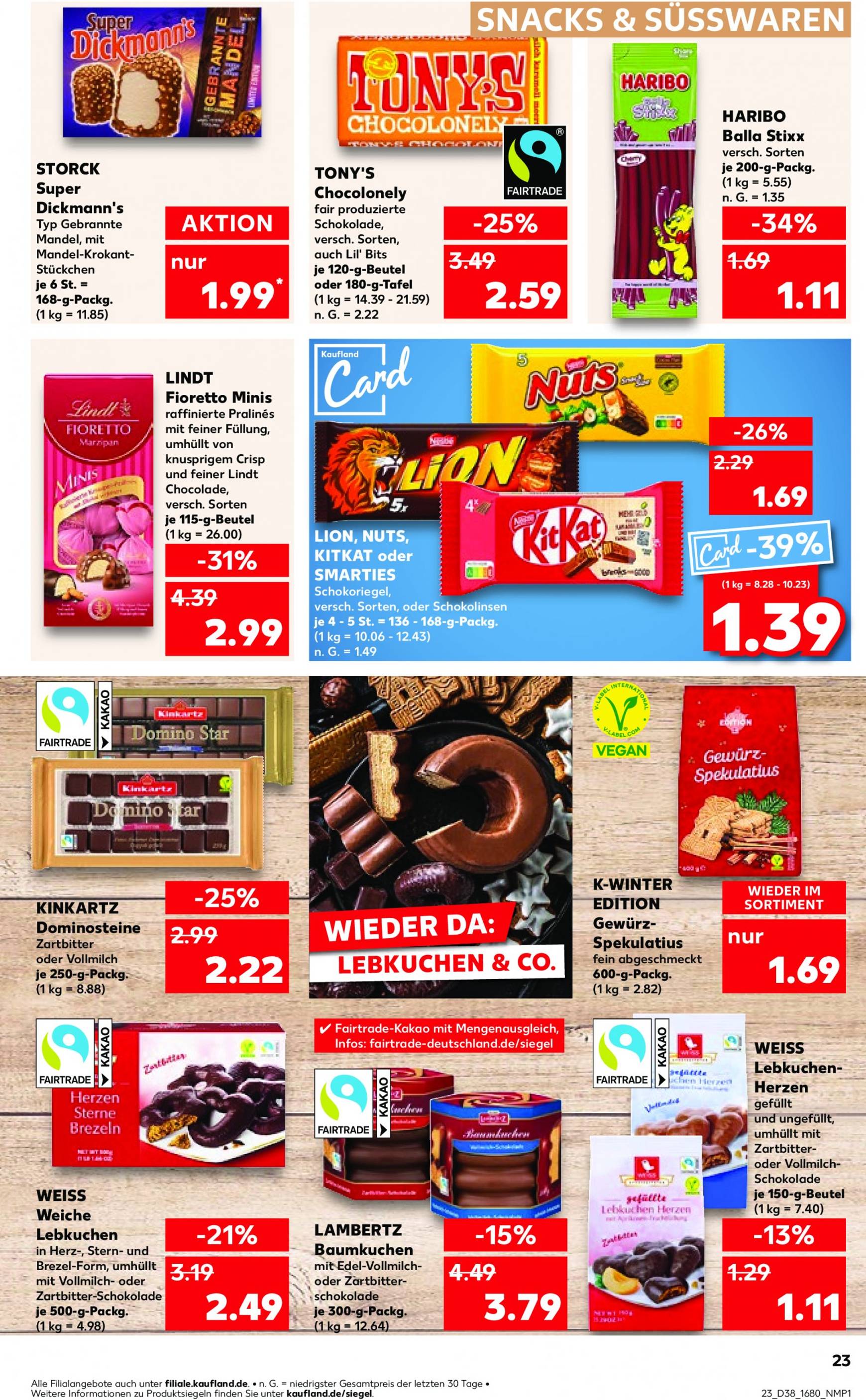 kaufland - Kaufland-Prospekt gültig ab 19.09. - 25.09. - page: 23