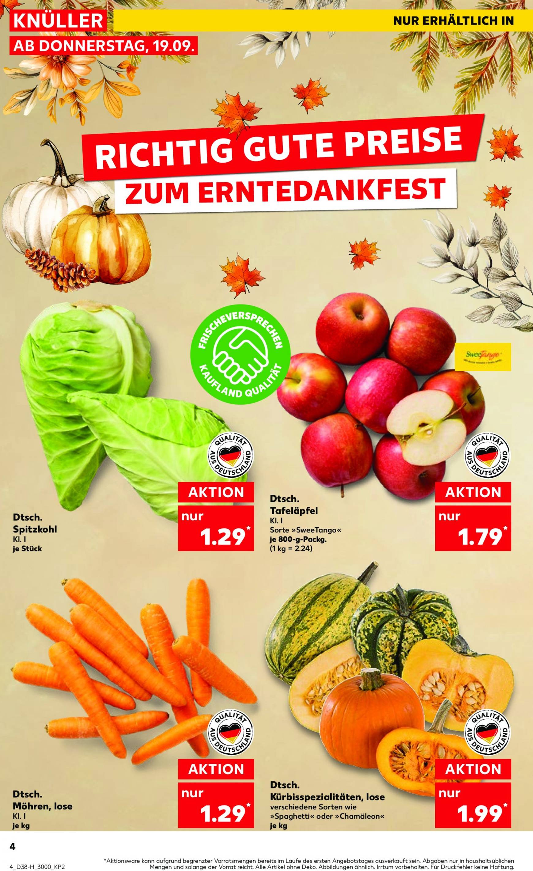 kaufland - Kaufland - Neckarsulm-Prospekt gültig ab 19.09. - 25.09. - page: 4