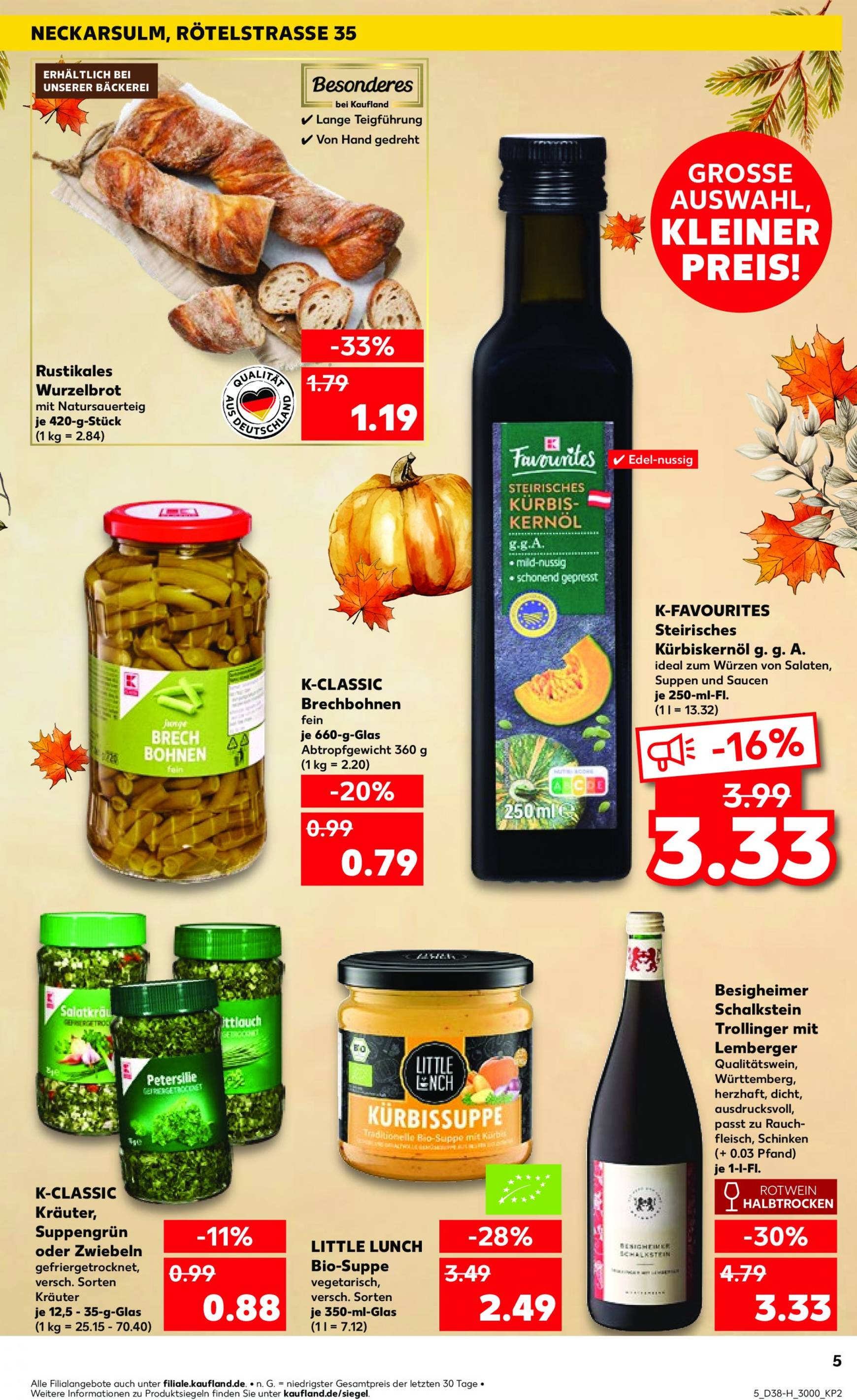 kaufland - Kaufland - Neckarsulm-Prospekt gültig ab 19.09. - 25.09. - page: 5