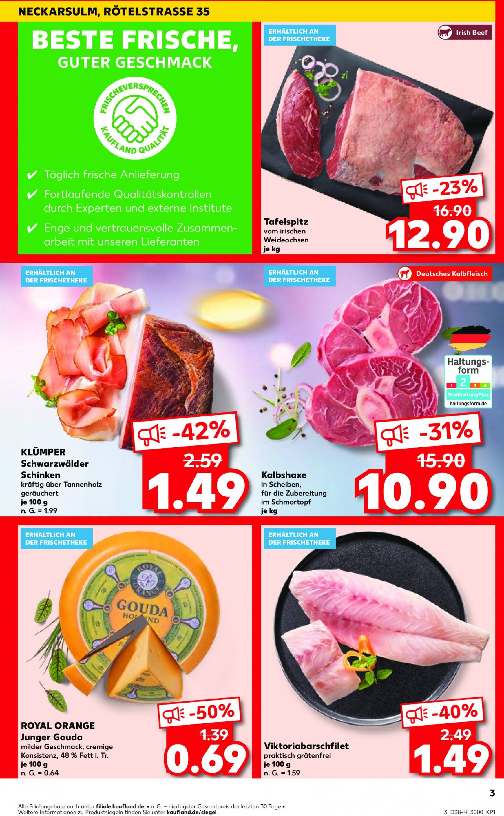 kaufland - Kaufland - Neckarsulm-Prospekt gültig ab 19.09. - 25.09. - page: 3