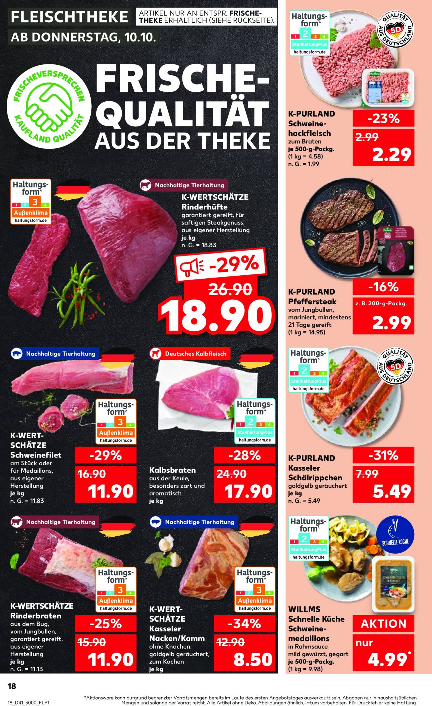 kaufland - Kaufland-Prospekt gültig von 10.10. bis 16.10. - page: 18