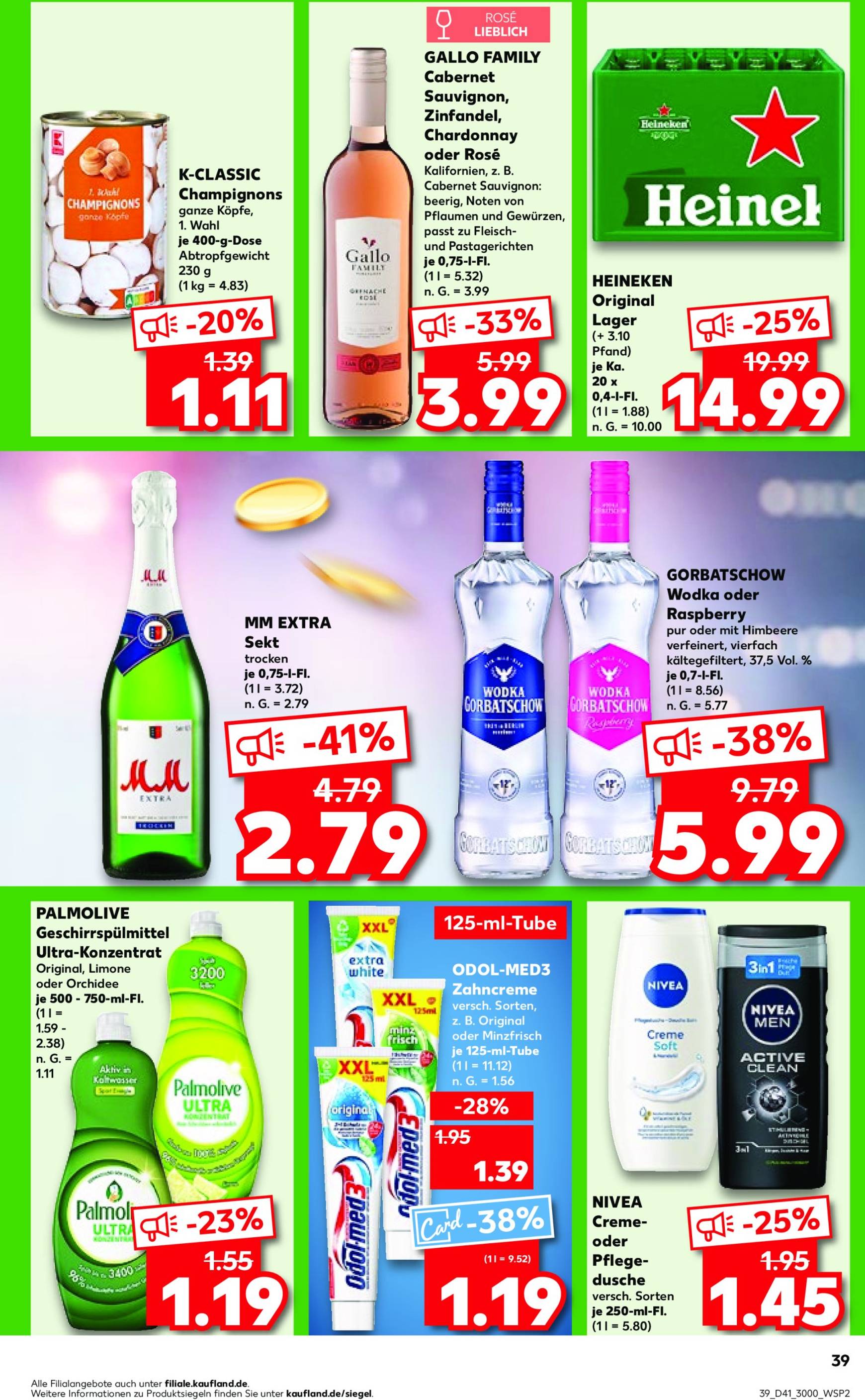 kaufland - Kaufland-Prospekt gültig von 10.10. bis 16.10. - page: 39