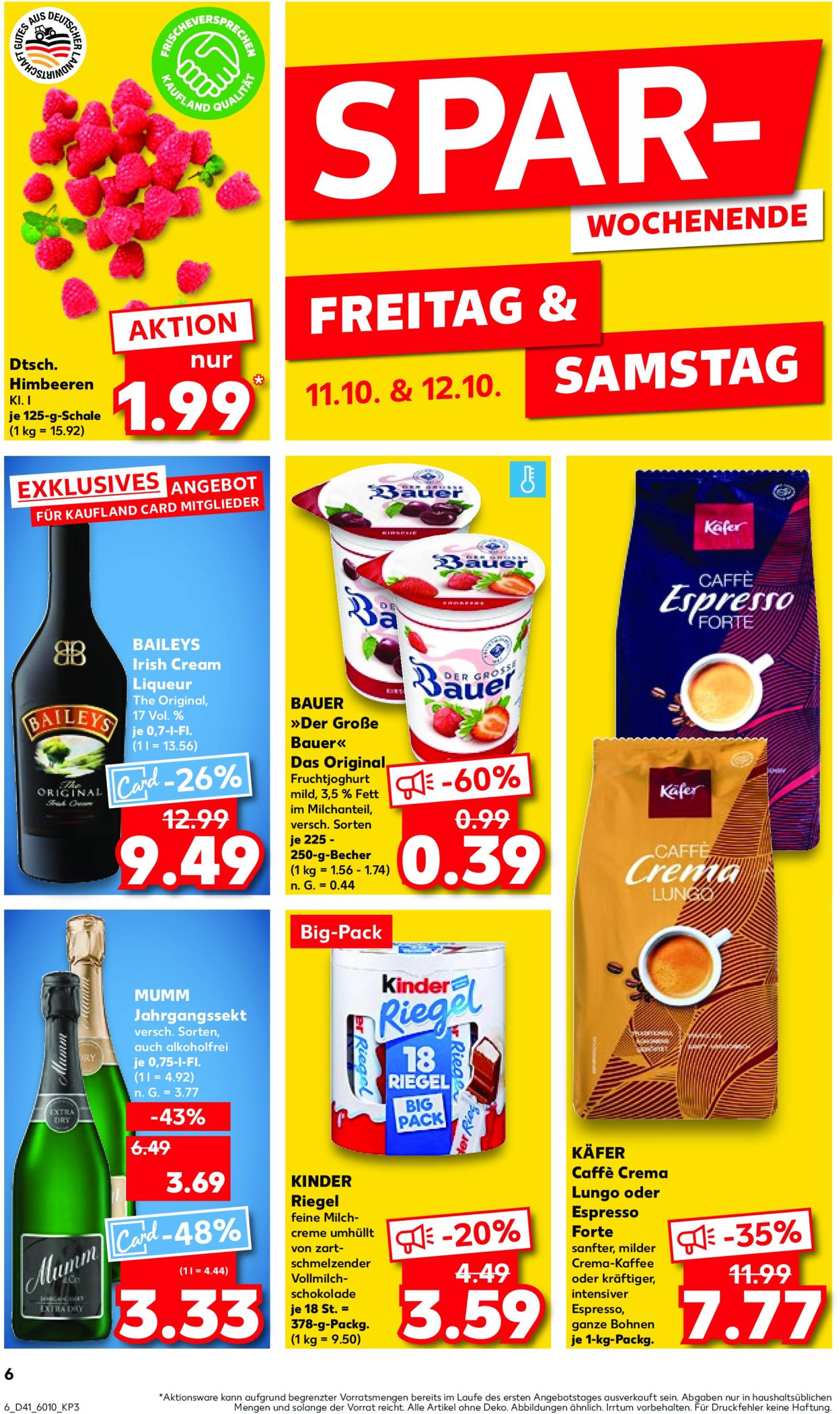 kaufland - Kaufland-Prospekt gültig von 10.10. bis 16.10. - page: 6