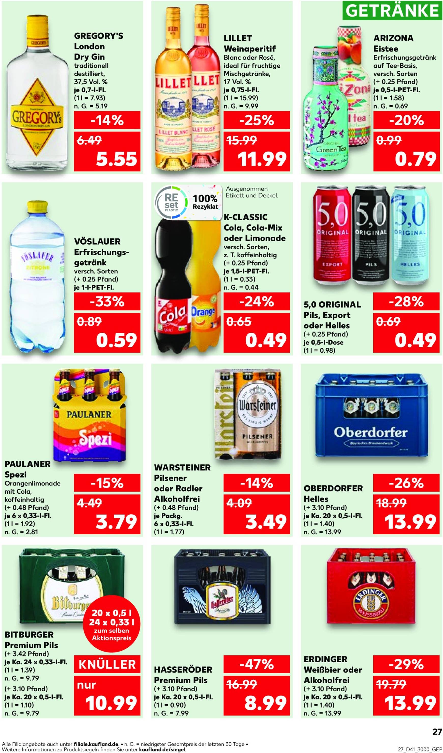 kaufland - Kaufland-Prospekt gültig von 10.10. bis 16.10. - page: 27