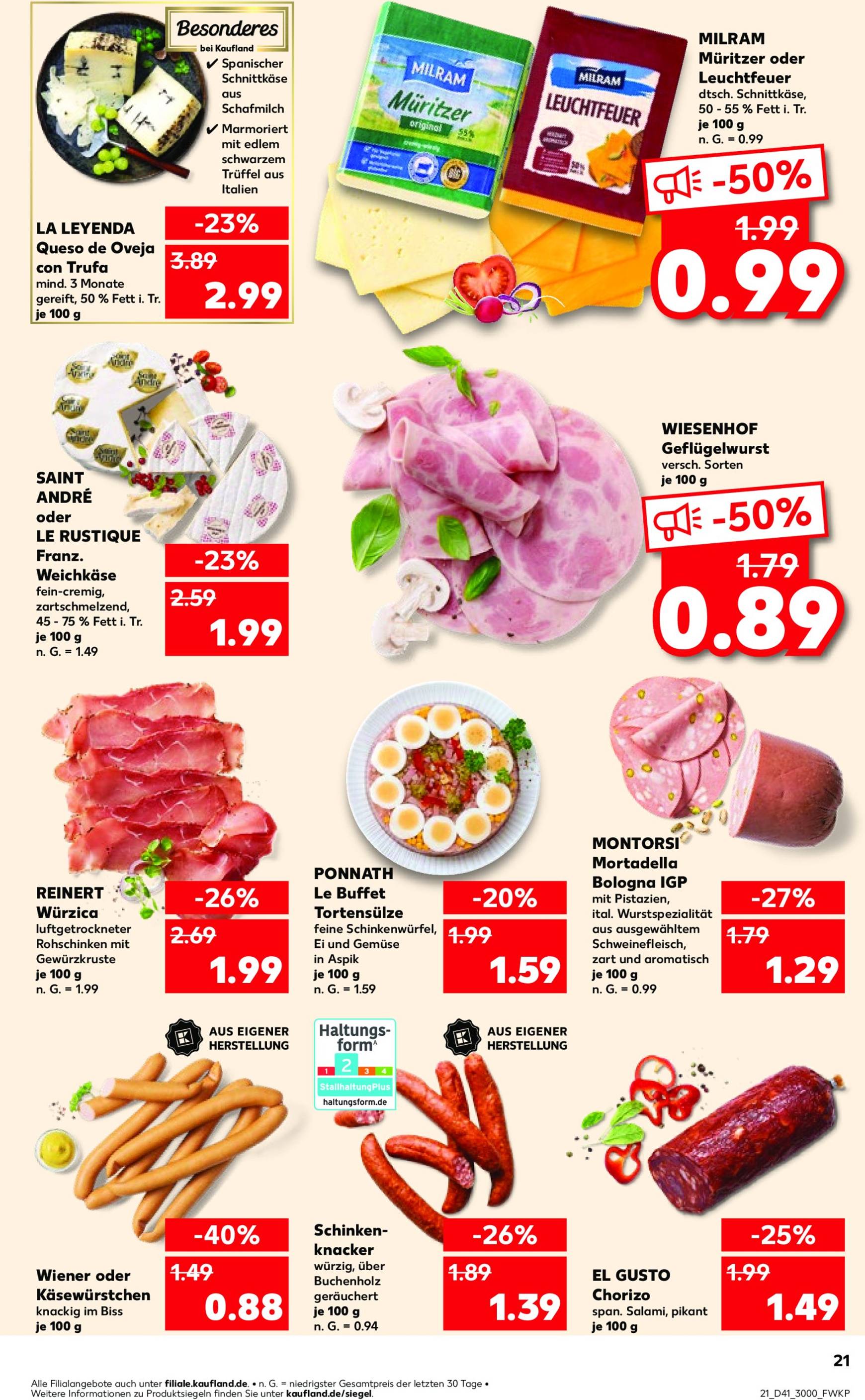 kaufland - Kaufland-Prospekt gültig von 10.10. bis 16.10. - page: 21