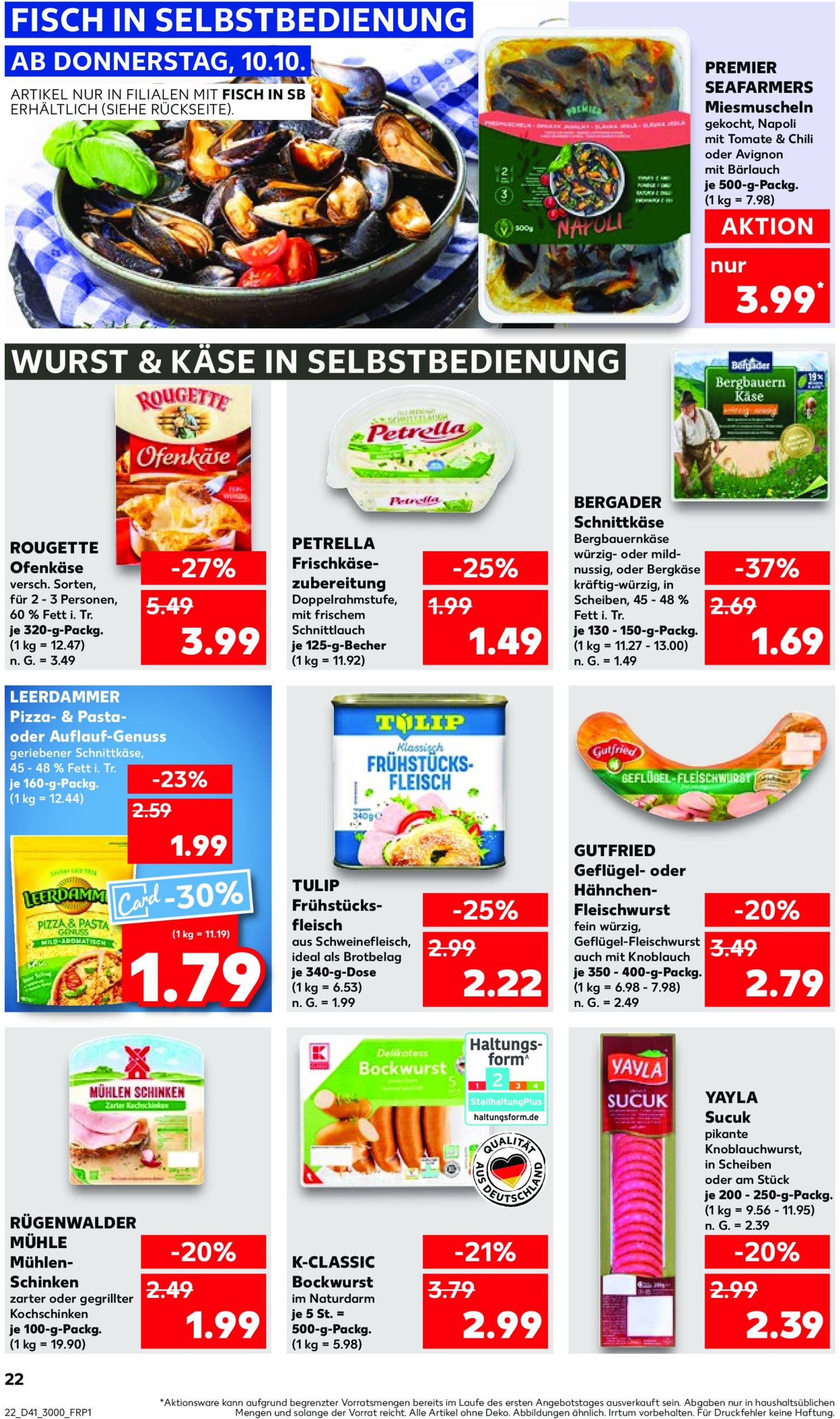 kaufland - Kaufland-Prospekt gültig von 10.10. bis 16.10. - page: 22