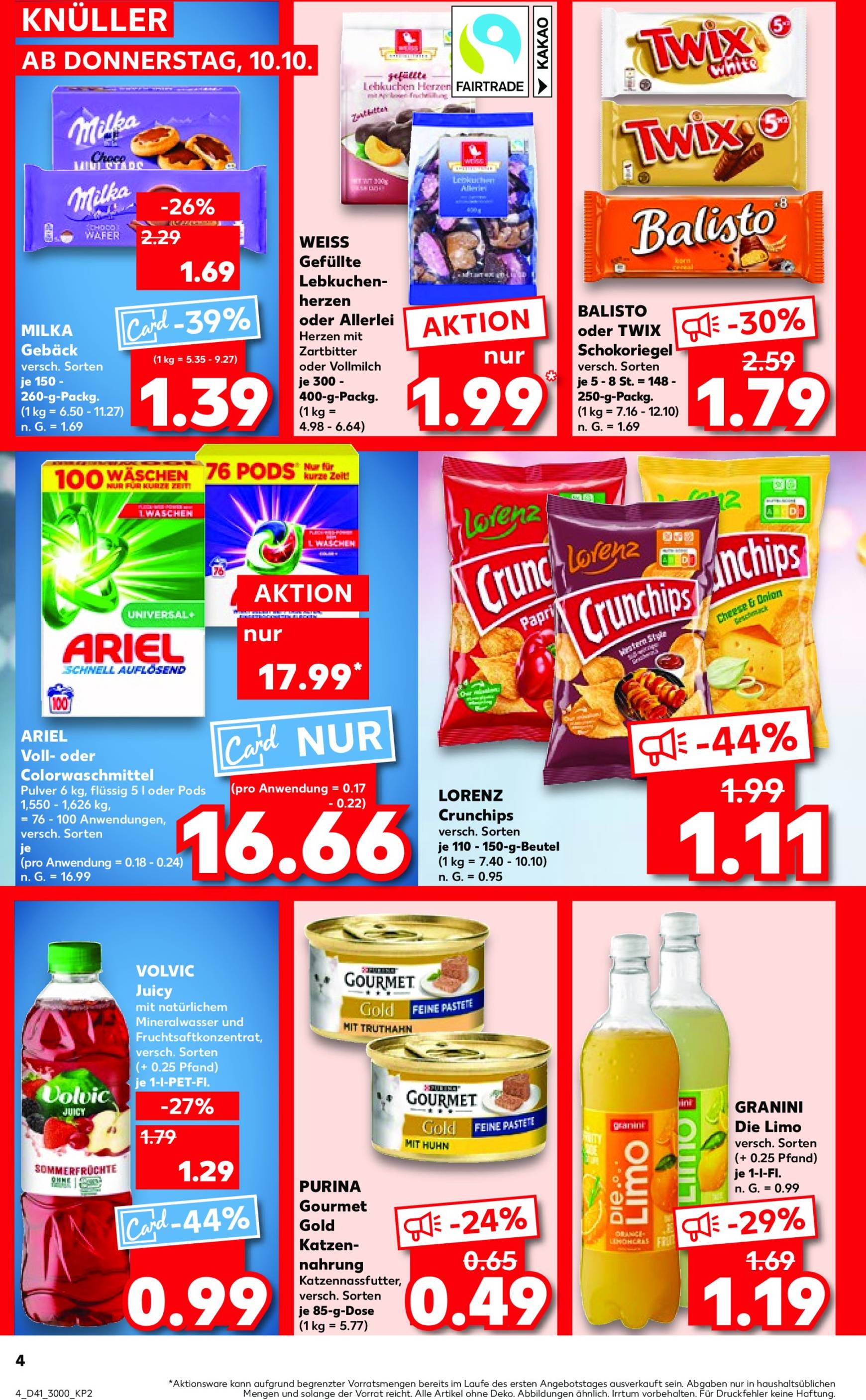 kaufland - Kaufland-Prospekt gültig von 10.10. bis 16.10. - page: 4