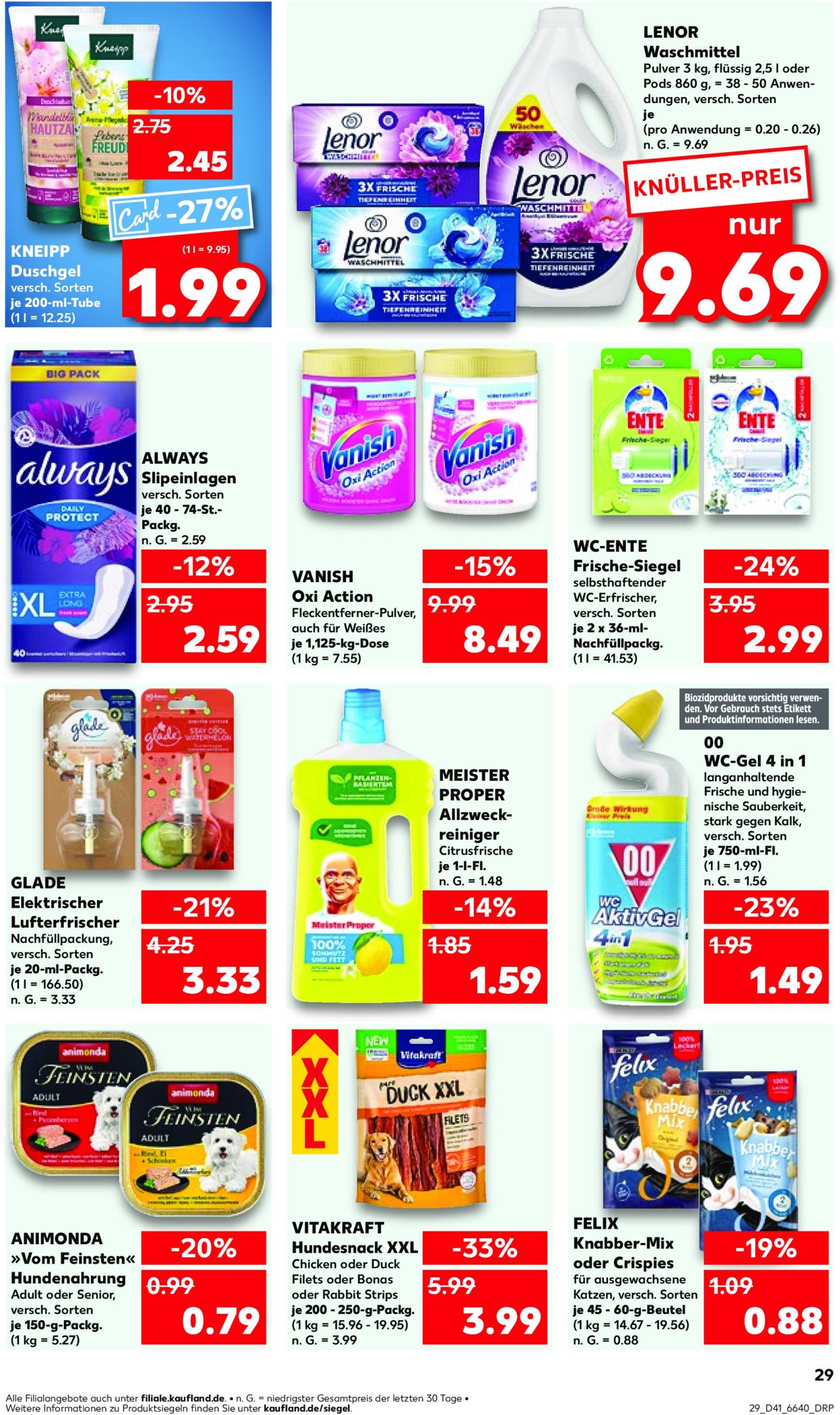 kaufland - Kaufland-Prospekt gültig von 10.10. bis 16.10. - page: 29